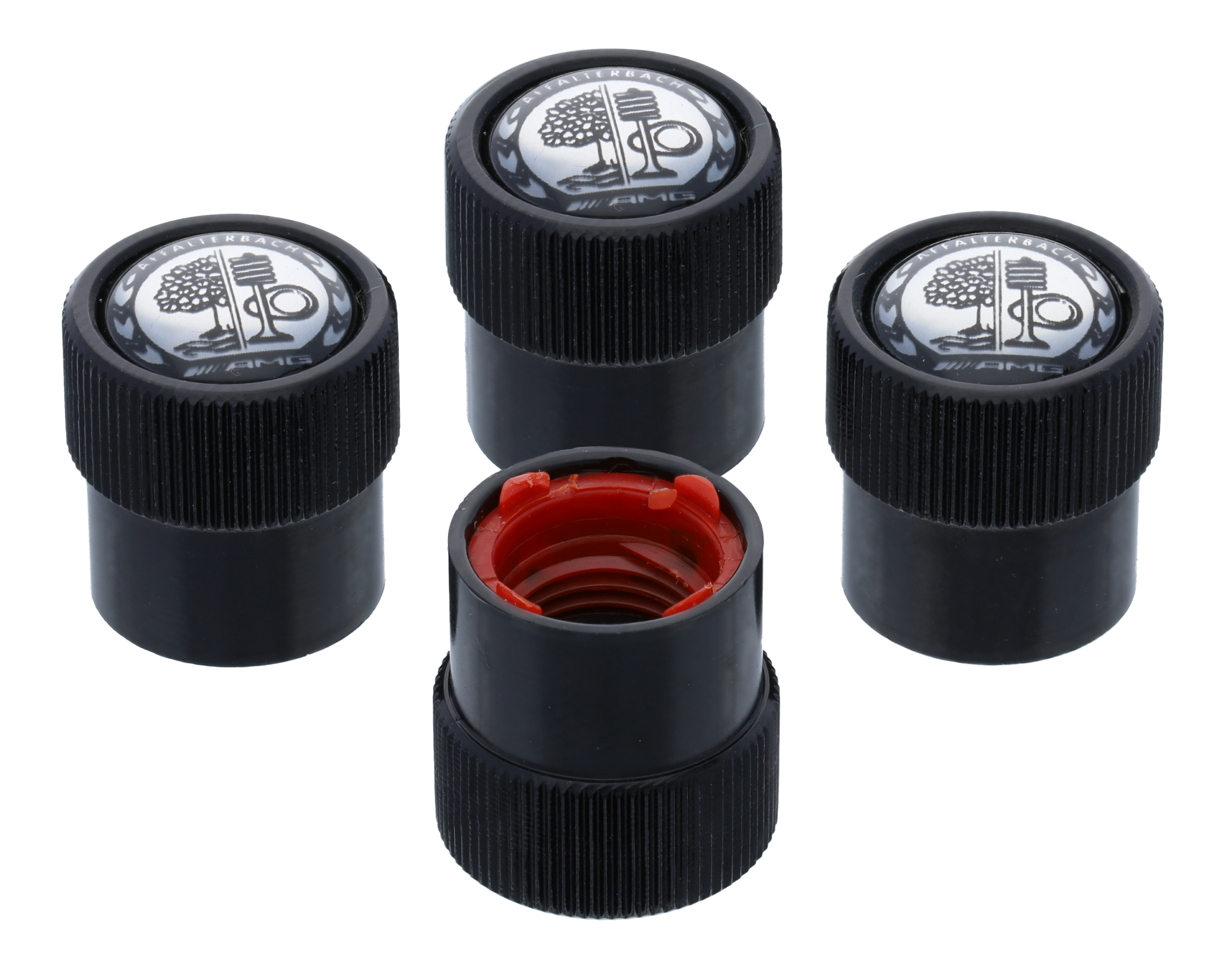 Mercedes-Benz - AMG Ventilzierkappen, mit Affalterbach Wappen