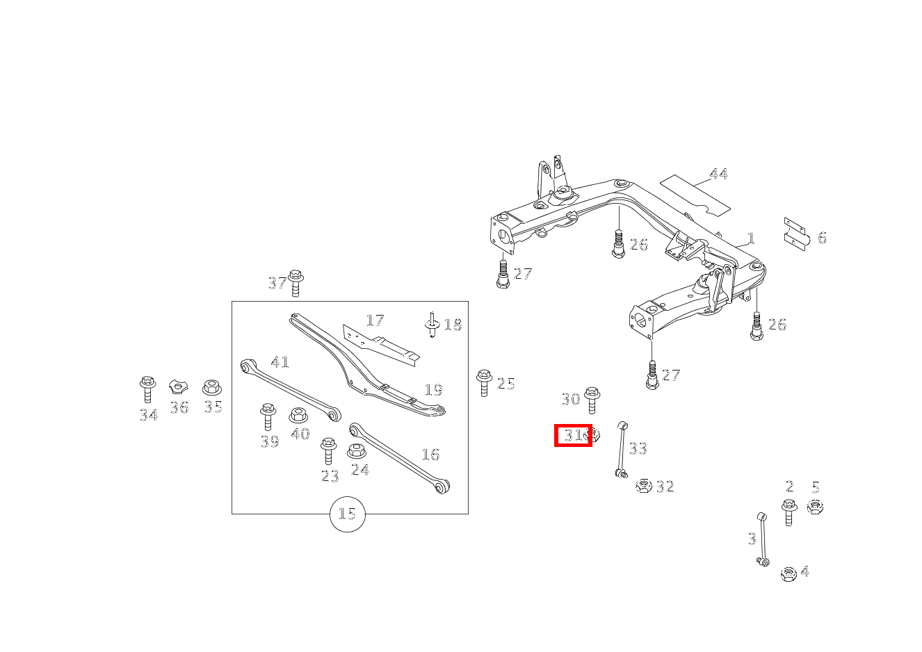 Mutter M8 GLC 300 de 4MATIC 254