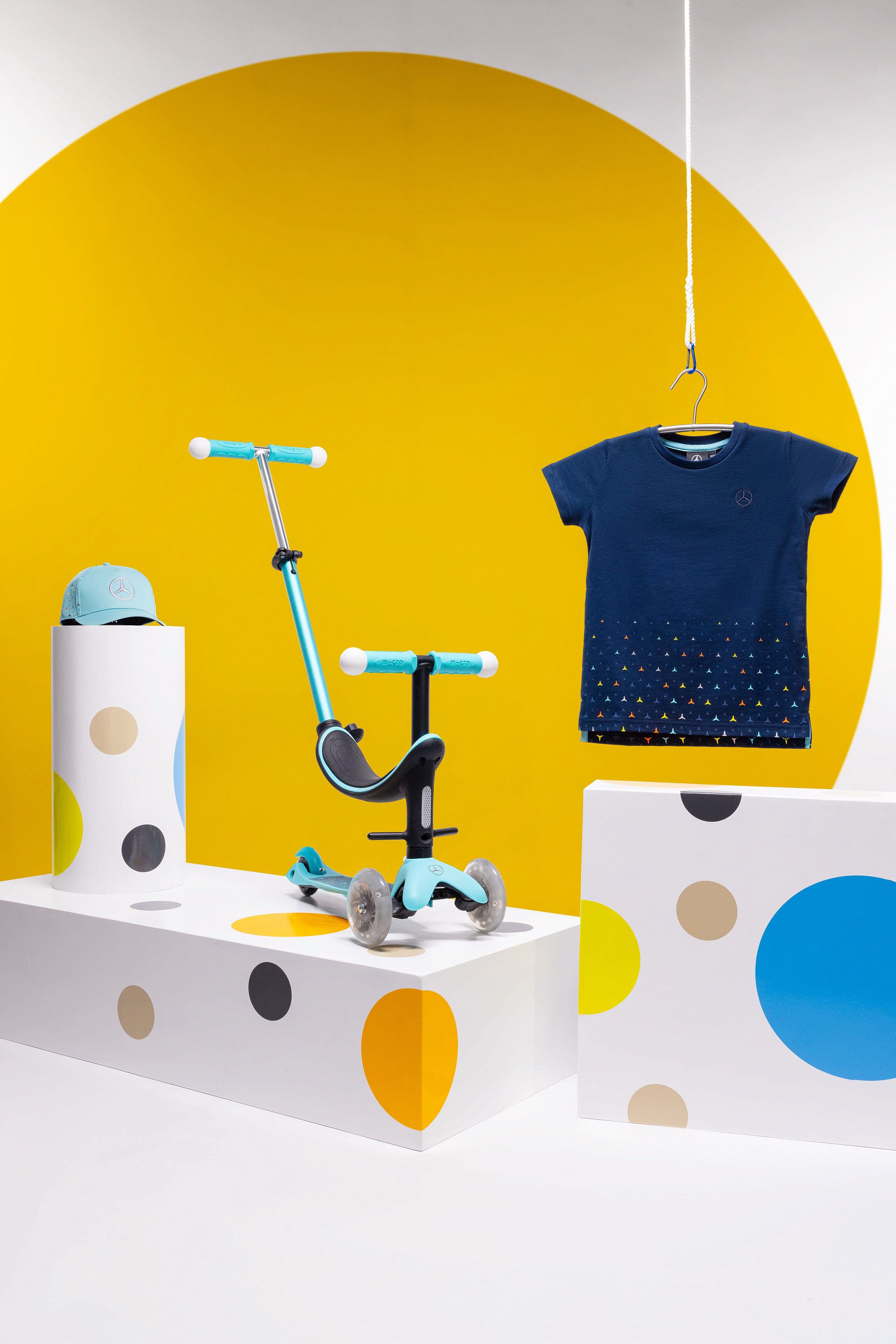 Mercedes-Benz - Cap Kinder, türkis, Baumwolle (Bio)