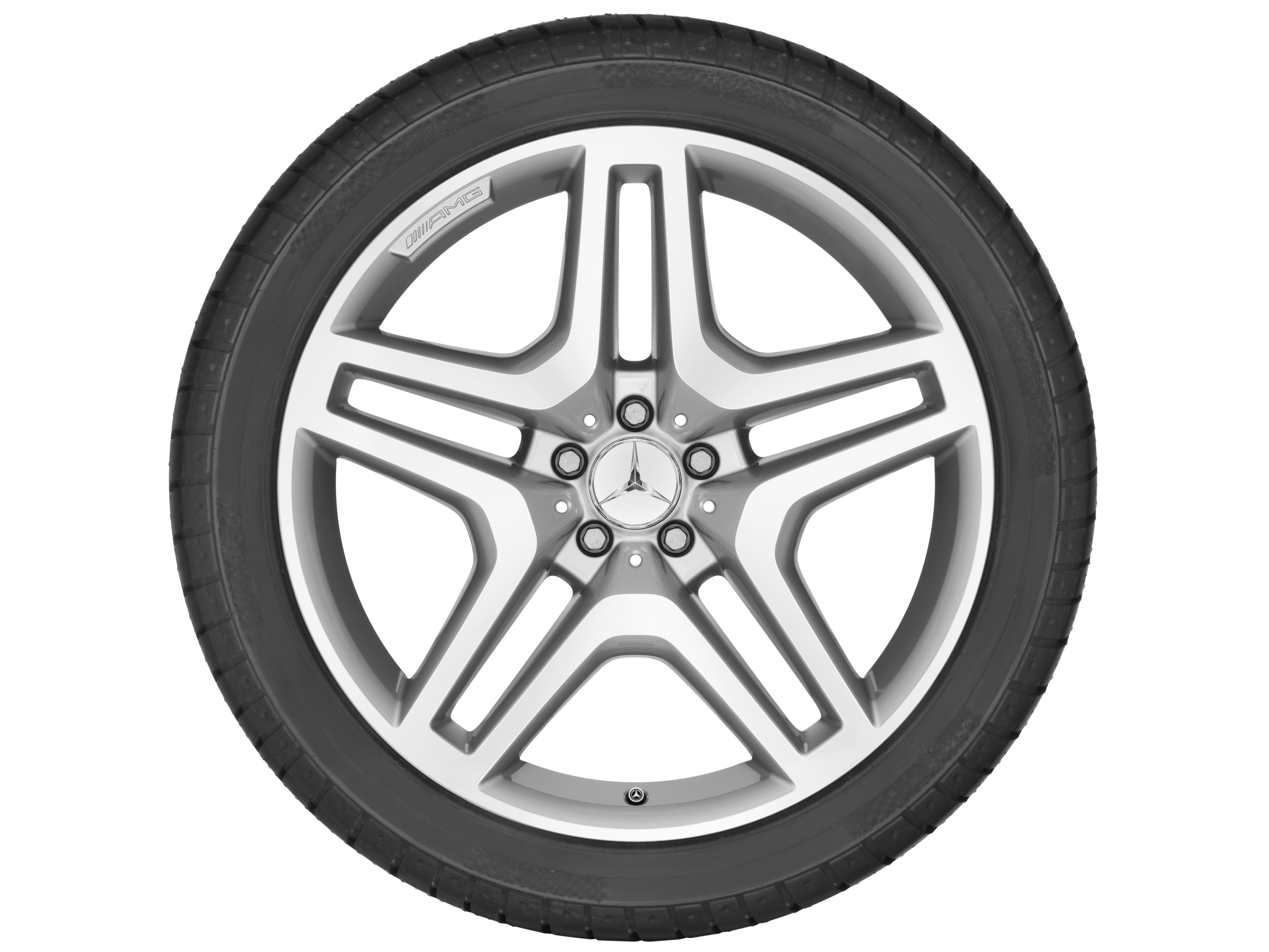 Mercedes-Benz - AMG 5-Doppelspeichen-Rad, 53,3 cm (21 Zoll) AMG 5-Doppelspeichen-Rad, 53,3 cm (21 Zoll)