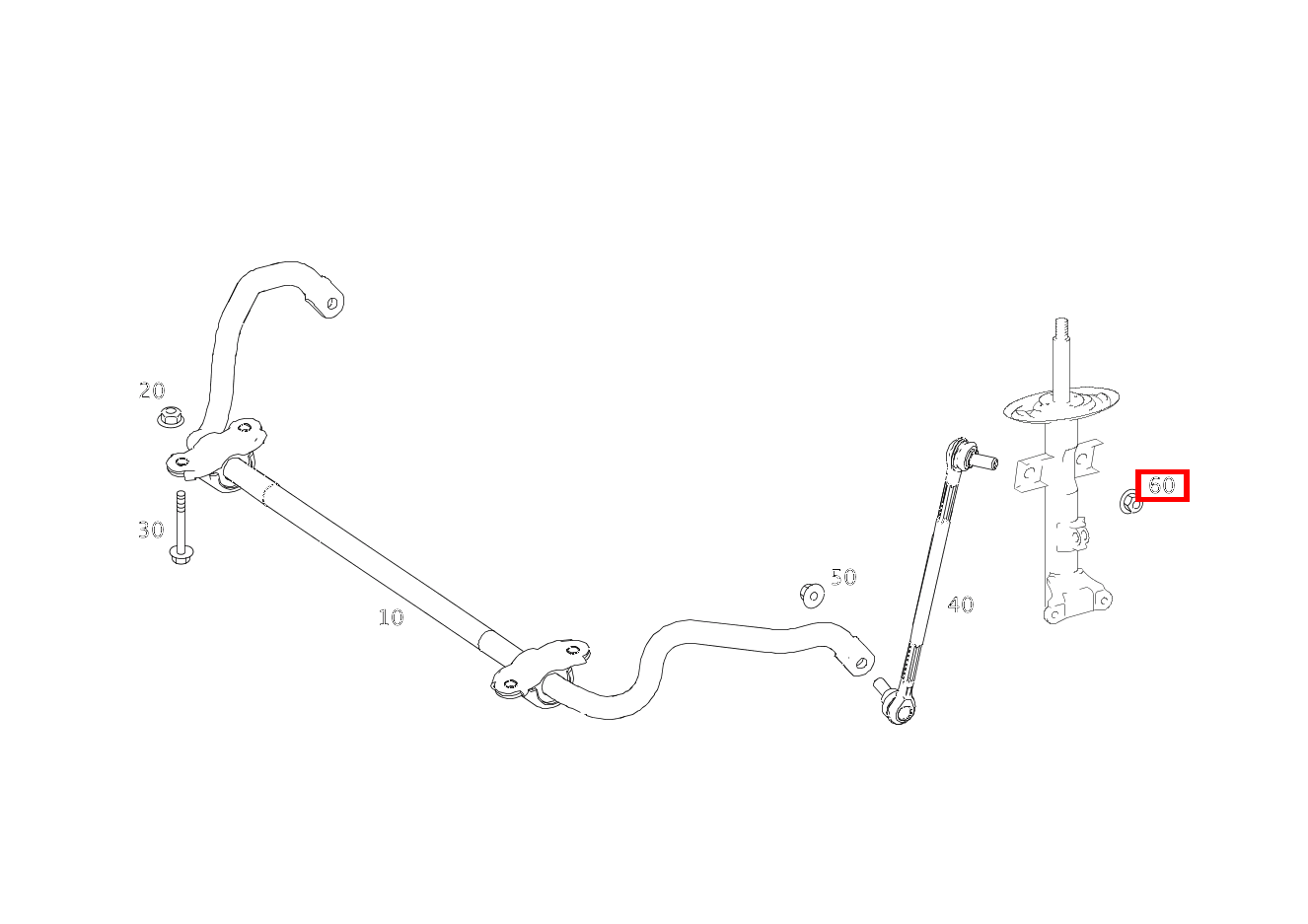 Mutter DREHSTABGESTAENGE AN FEDERBEIN; M12X1.5 E 350 4MATIC Limousine BCA 212