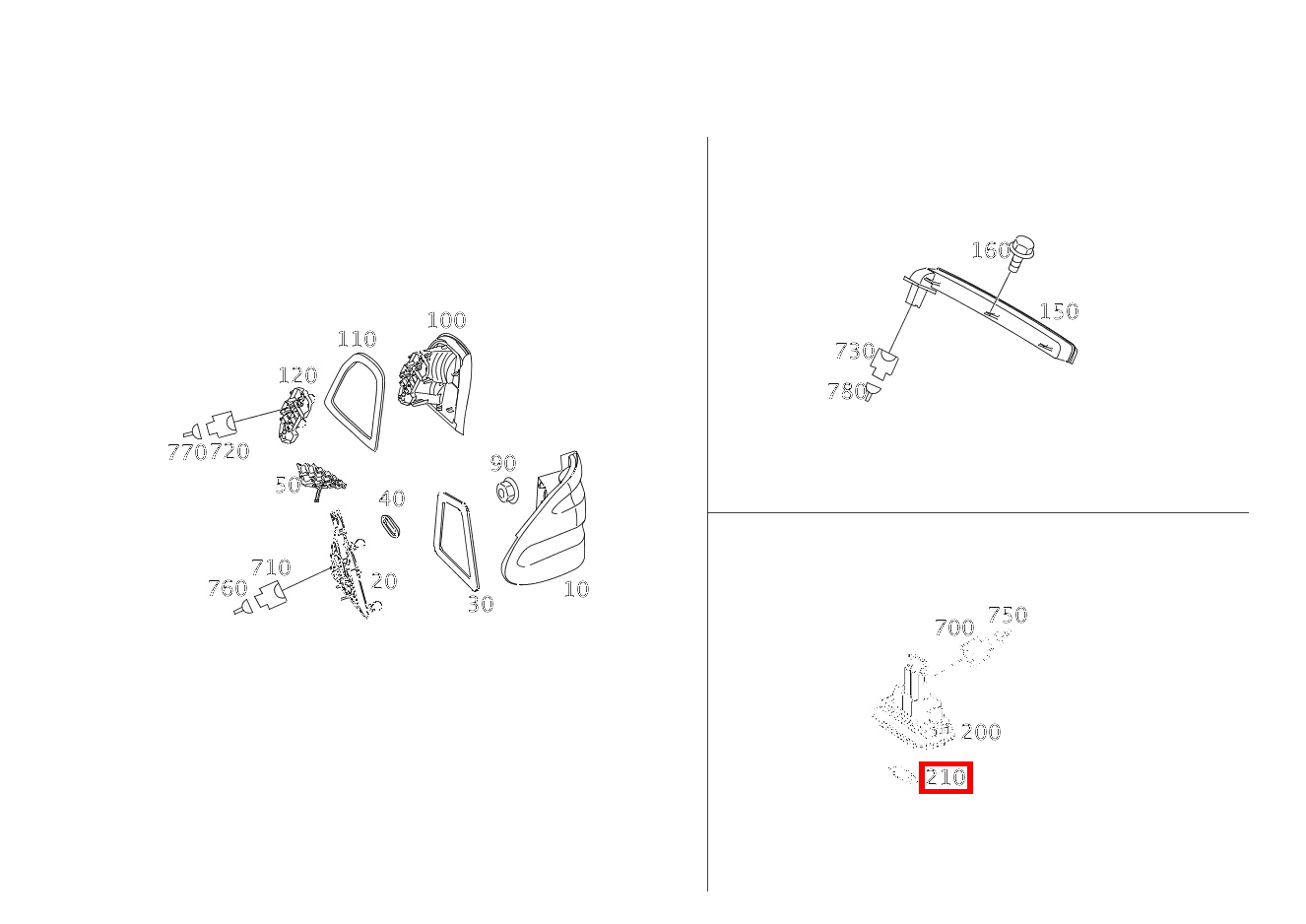 Glühlampe Kennzeichenleuchte; 12V-5W E 280 CDI T-Modell 213