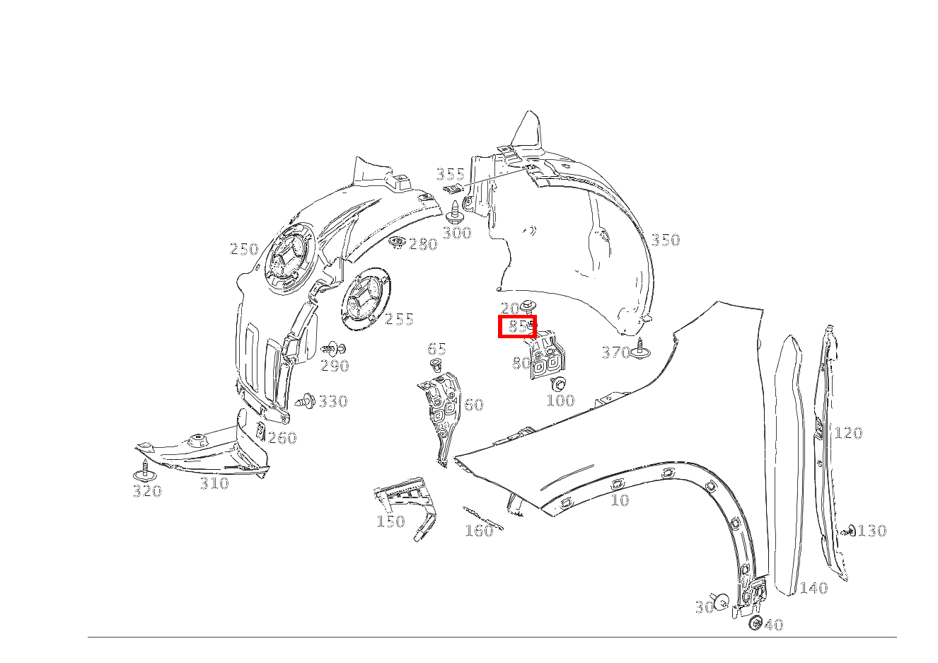 STANZMUTTER HALTER RECHTS; M6 B 180 253 STANZMUTTER HALTER RECHTS; M6 B 180 253