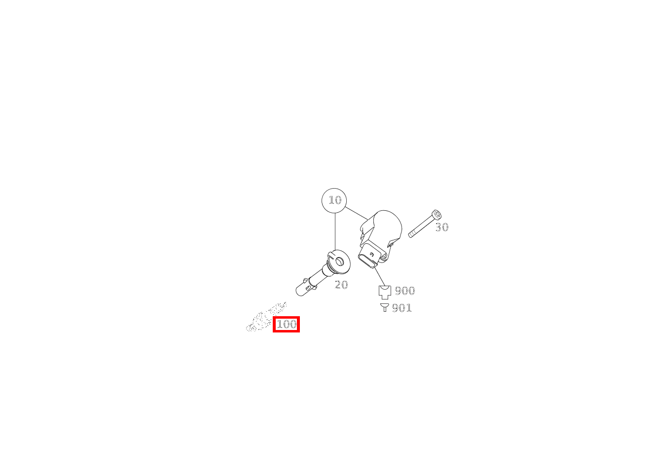 Zündkerze Links CL 500 Coupé 4M BCA 216 Zündkerze Links CL 500 Coupé 4M BCA 216