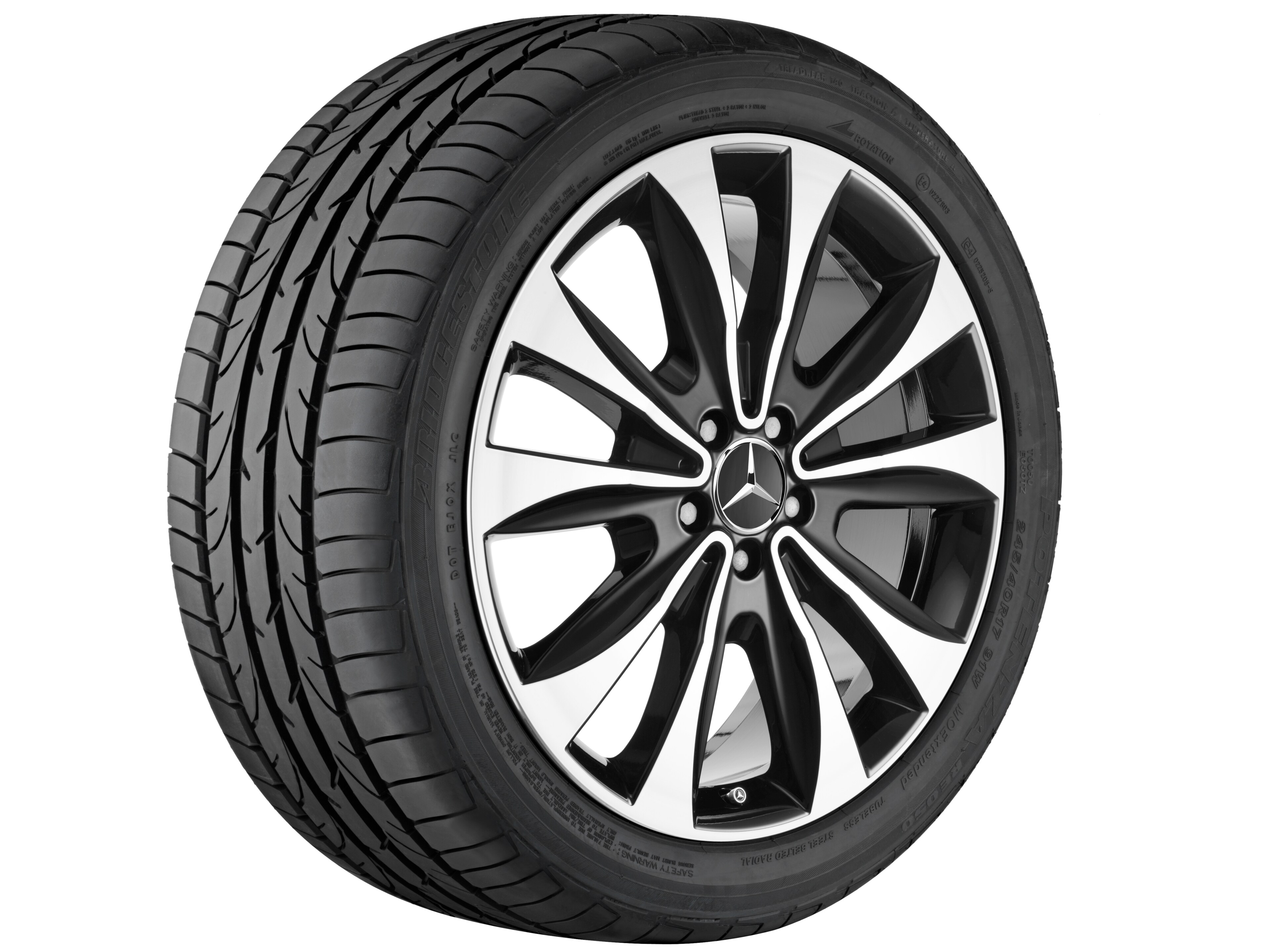 MB 10-Speichen-Rad, 50,8 cm (20 Zoll), glanzg