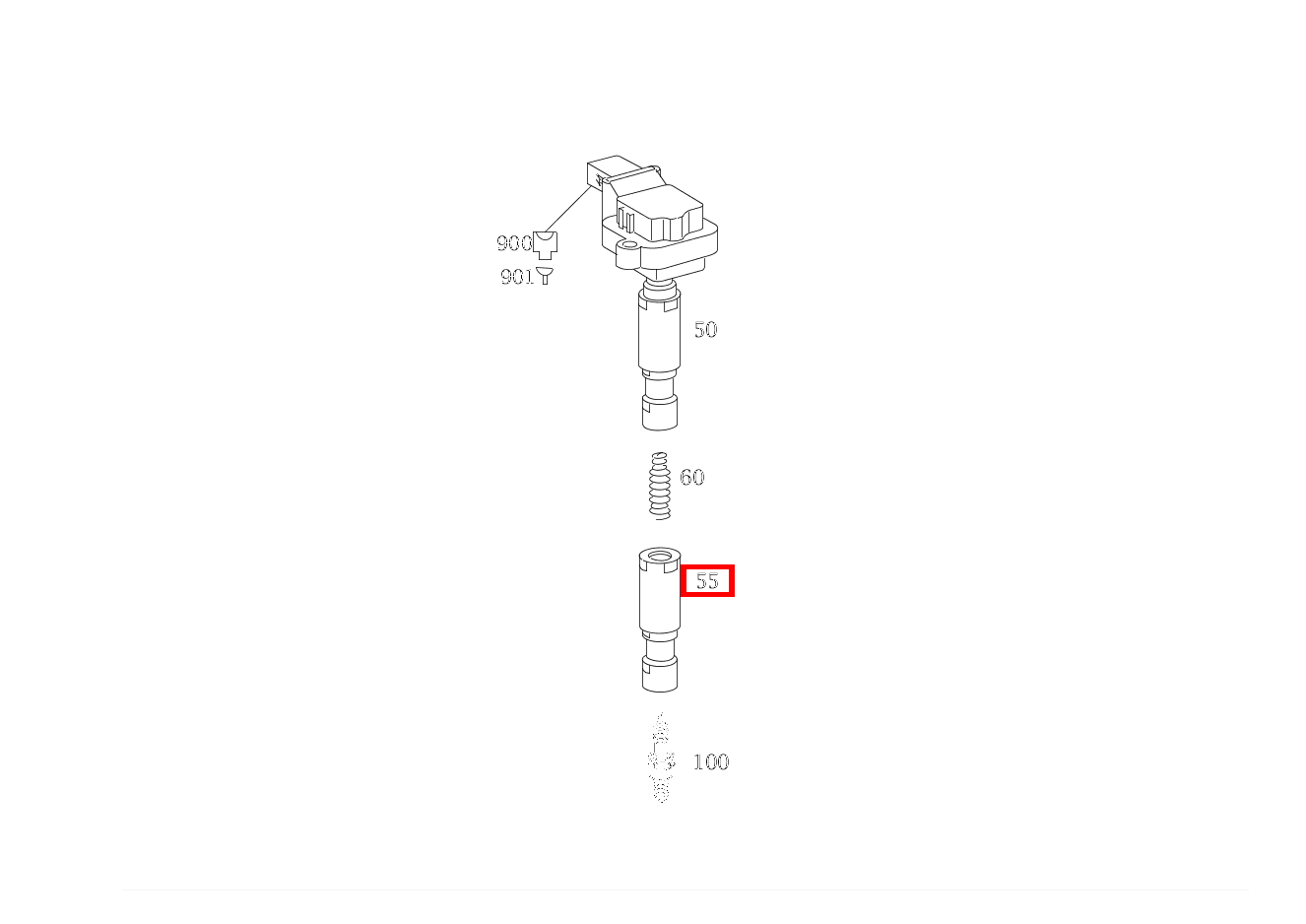 VERBINDUNGSSTECKER CLK DTM AMG 5,5 L 209 VERBINDUNGSSTECKER CLK DTM AMG 5,5 L 209