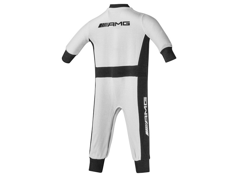 AMG Babystrampler, weiß