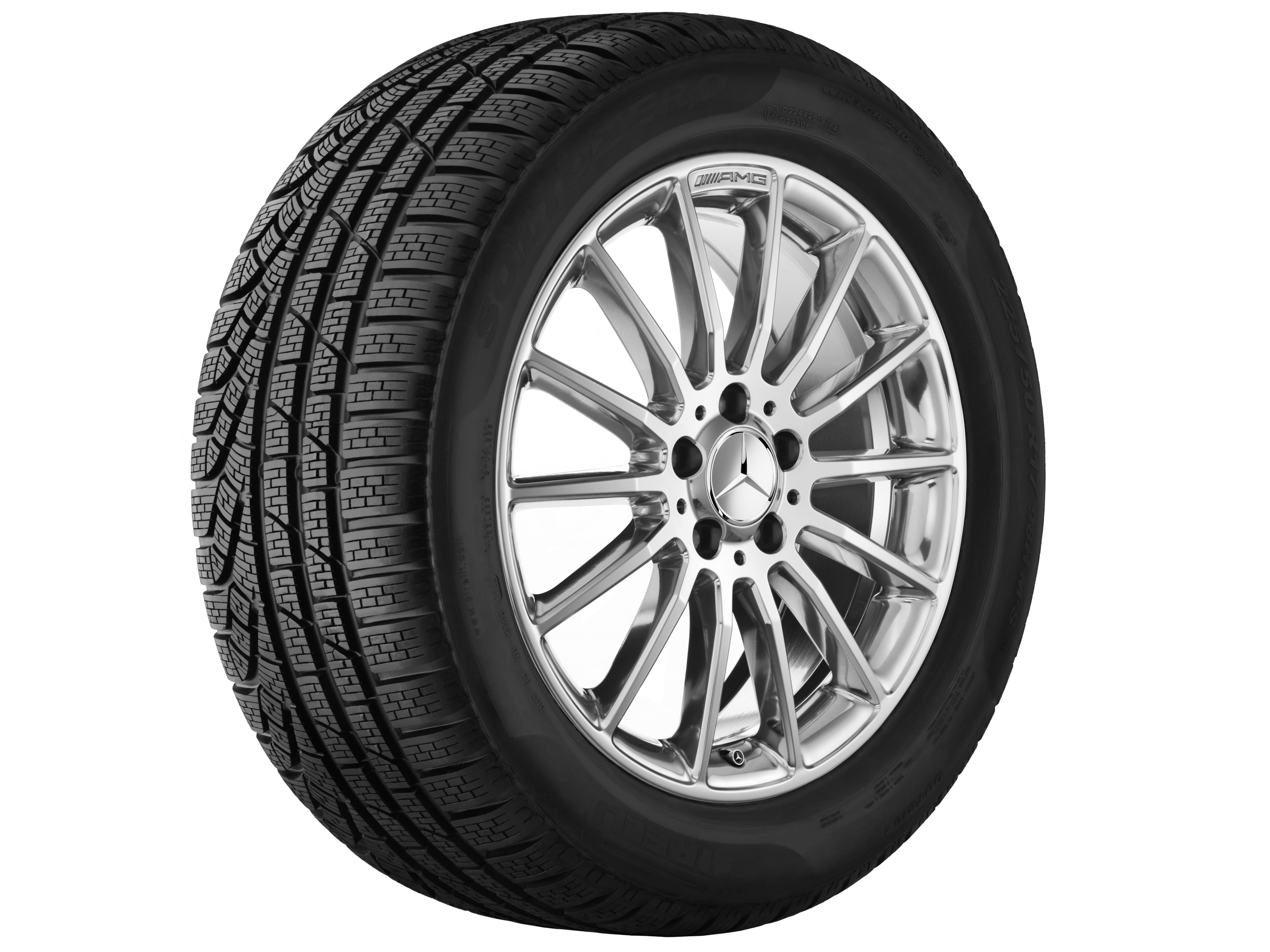 Mercedes-Benz - AMG Vielspeichen-Rad, 45,7 cm (18 Zoll) AMG Vielspeichen-Rad, 45,7 cm (18 Zoll)