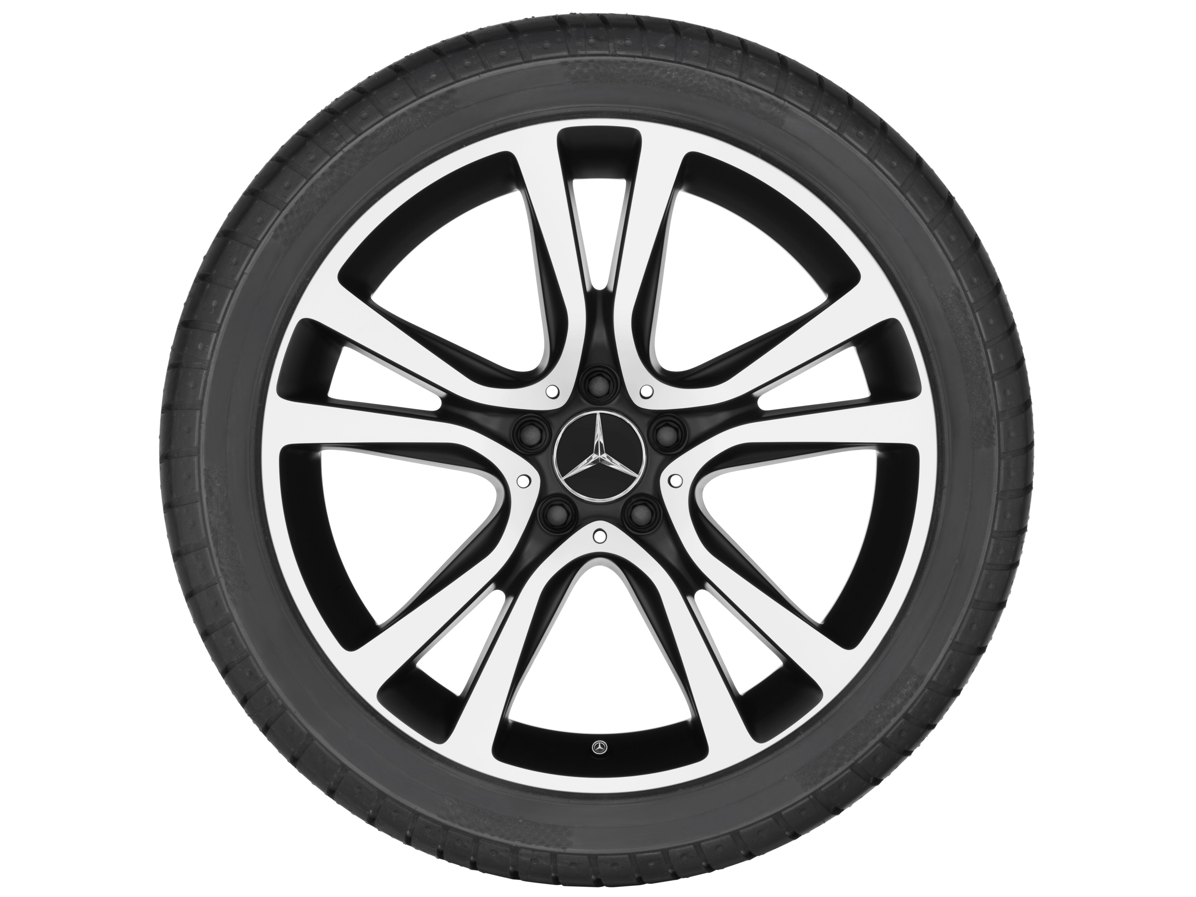 5-Doppelspeichen-Rad, 48,3 cm (19 Zoll), glanzgedr
