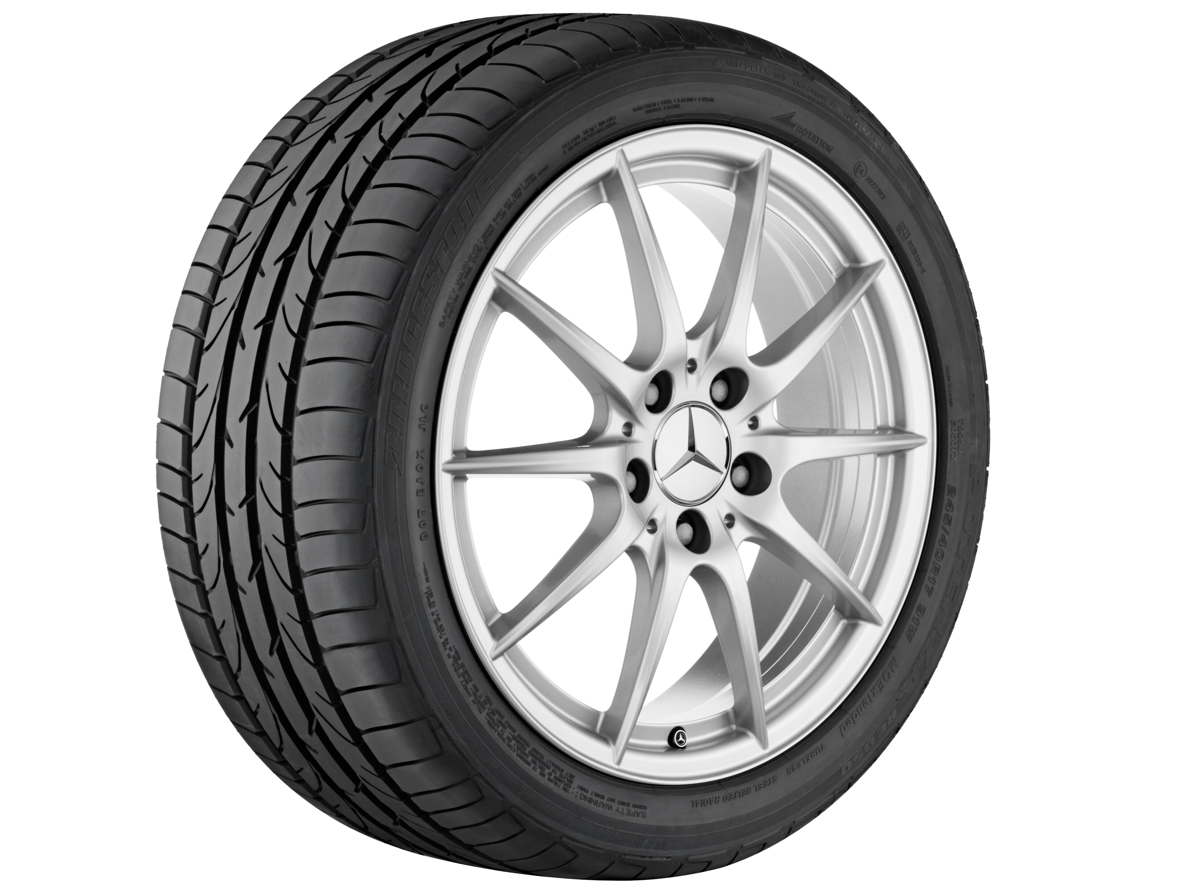 MB 5-Doppelspeichen-Rad, 43,2 cm (17 Zoll)