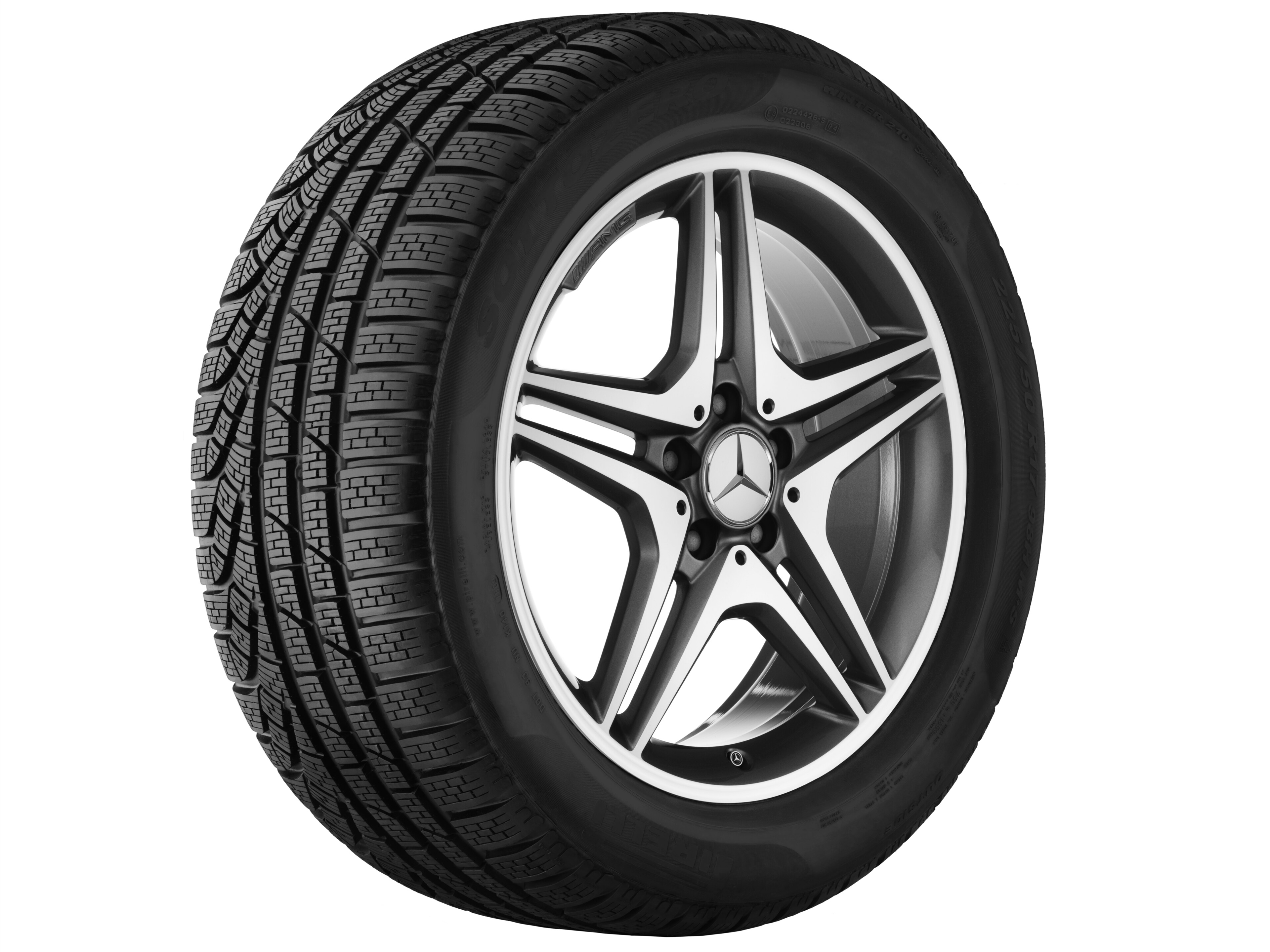 AMG 5-Doppelspeichen-Rad, 45,7 cm (18 Zoll)