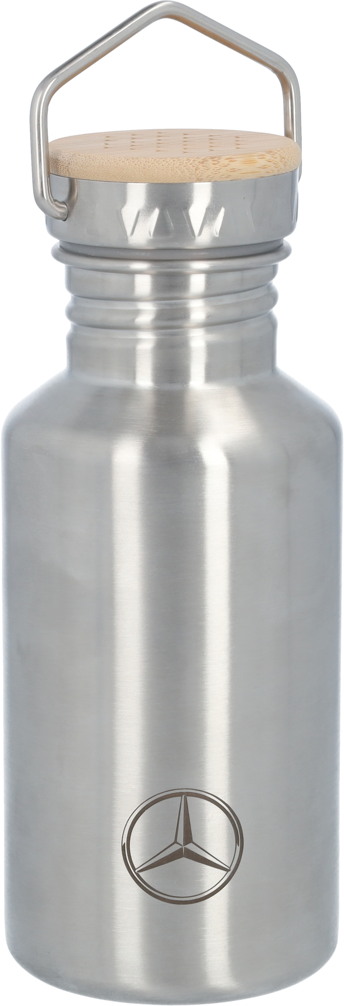 Mercedes-Benz - Trinkflasche Kinder, Mercedes-Benz, silber / blau