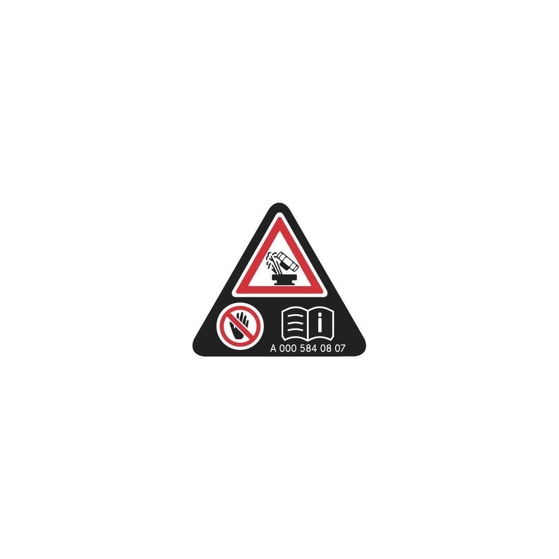 Mercedes-Benz - Teilenummer A0005840807 A0005840807