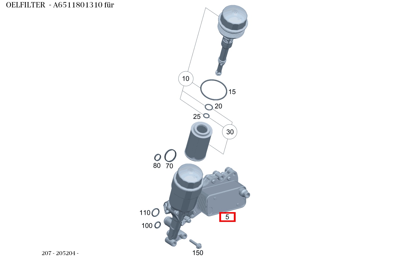 Ölfilter 207