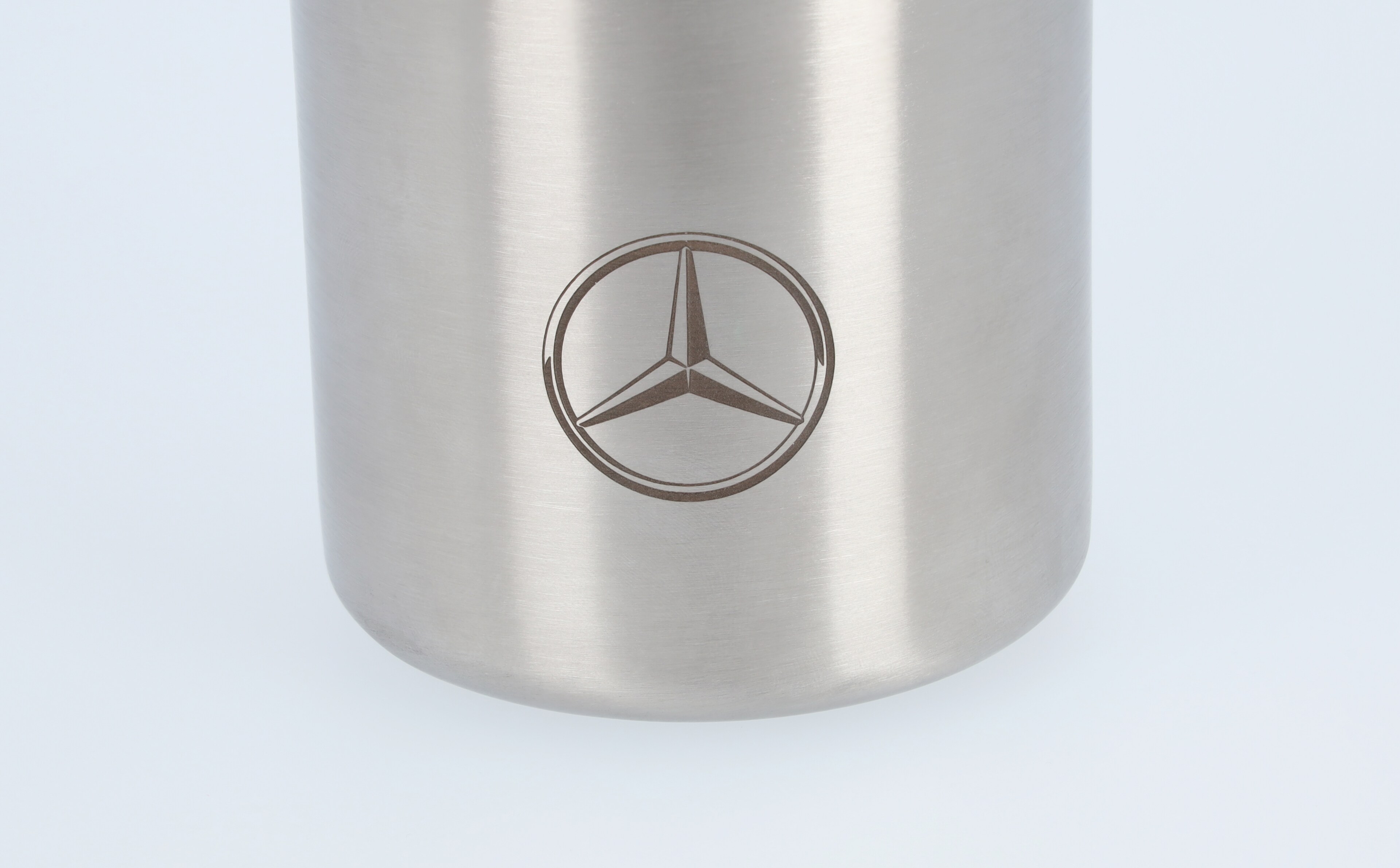 Mercedes-Benz - Trinkflasche Kinder, Mercedes-Benz, silber / blau