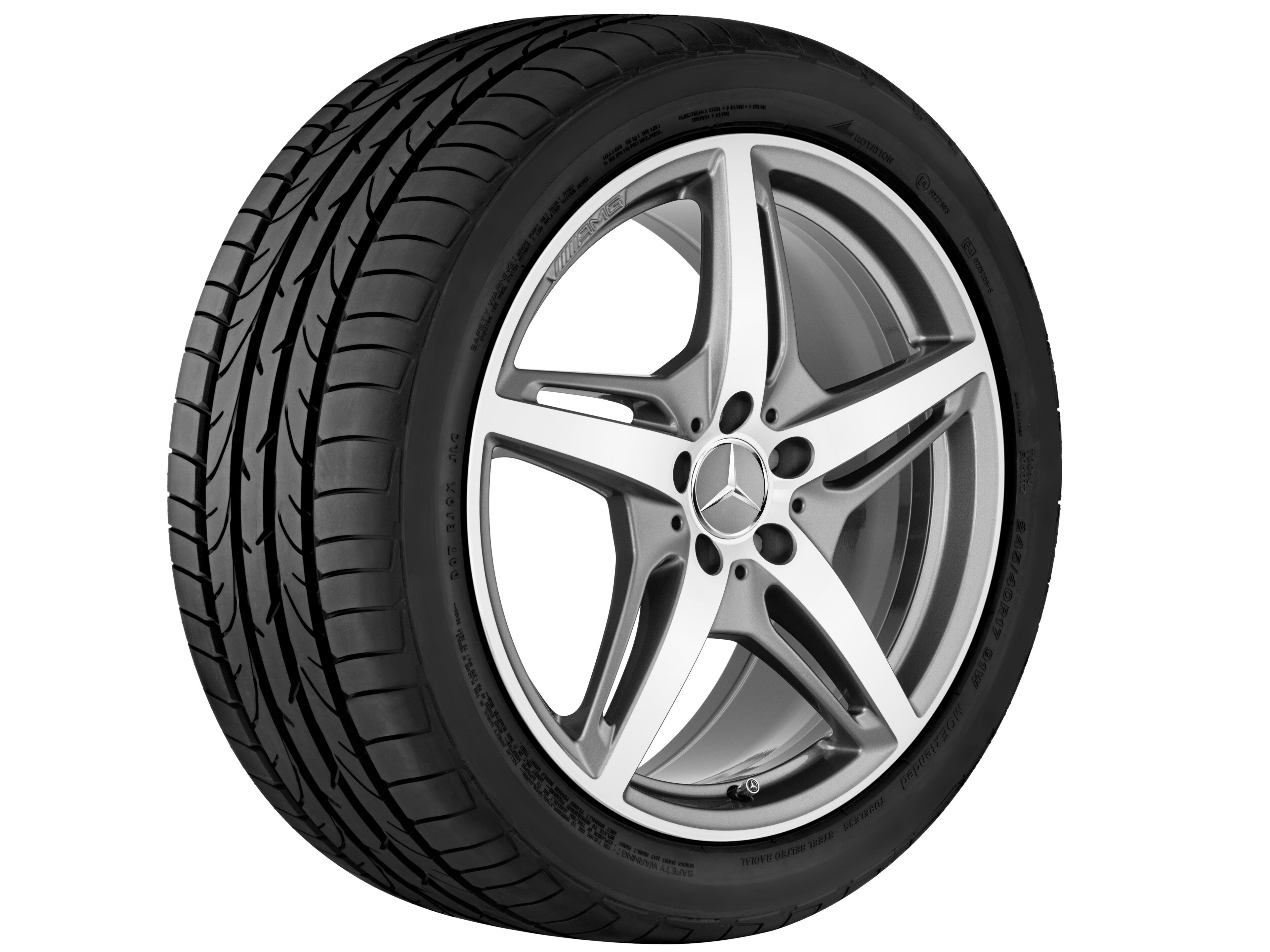 Mercedes-Benz - AMG 5-Speichen-Rad, 50,8 cm (20 Zoll) AMG 5-Speichen-Rad, 50,8 cm (20 Zoll)