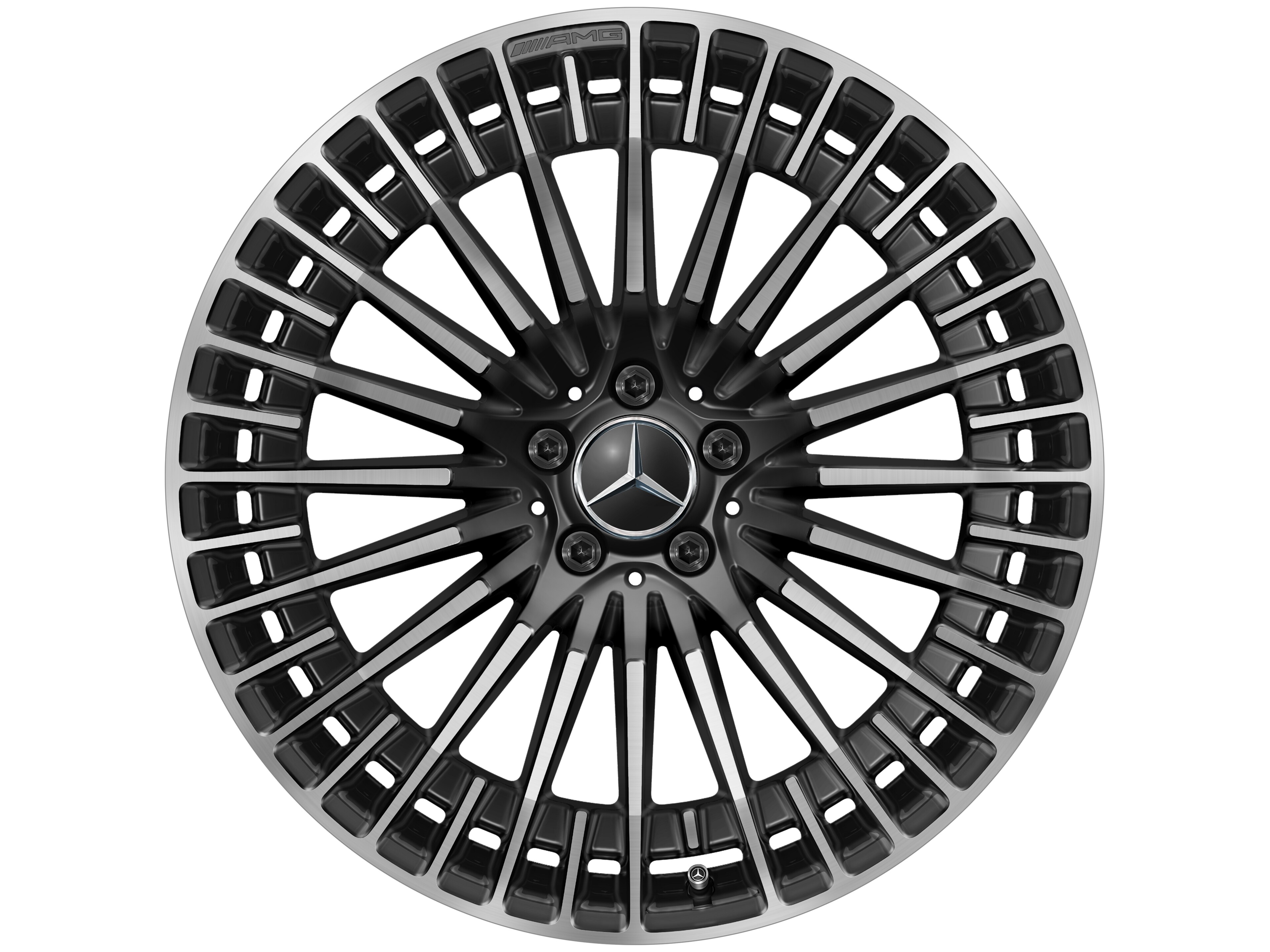 Mercedes-Benz - AMG Vielspeichen-Rad, 21 Zoll, 9 J x 21 ET 31, schwarz
