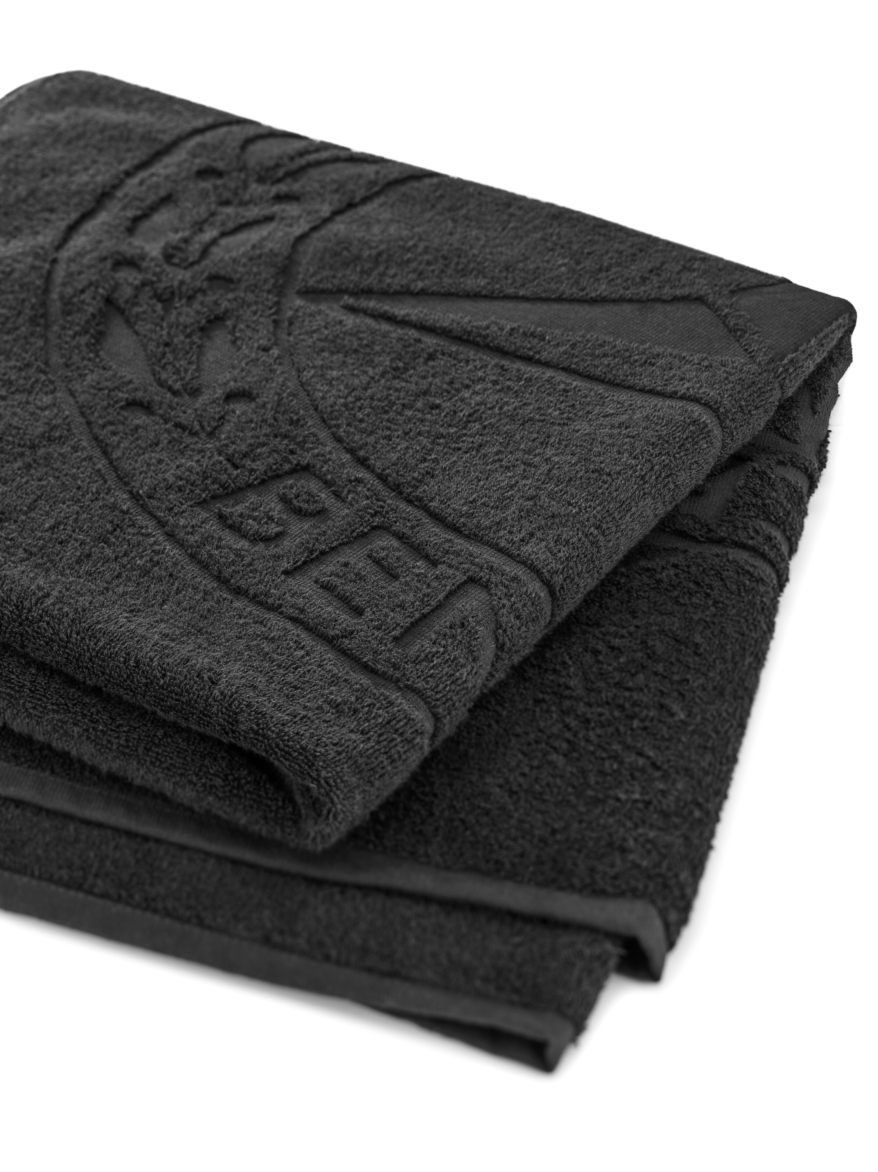 Mercedes-Benz - Strandtuch schwarz, Baumwolle