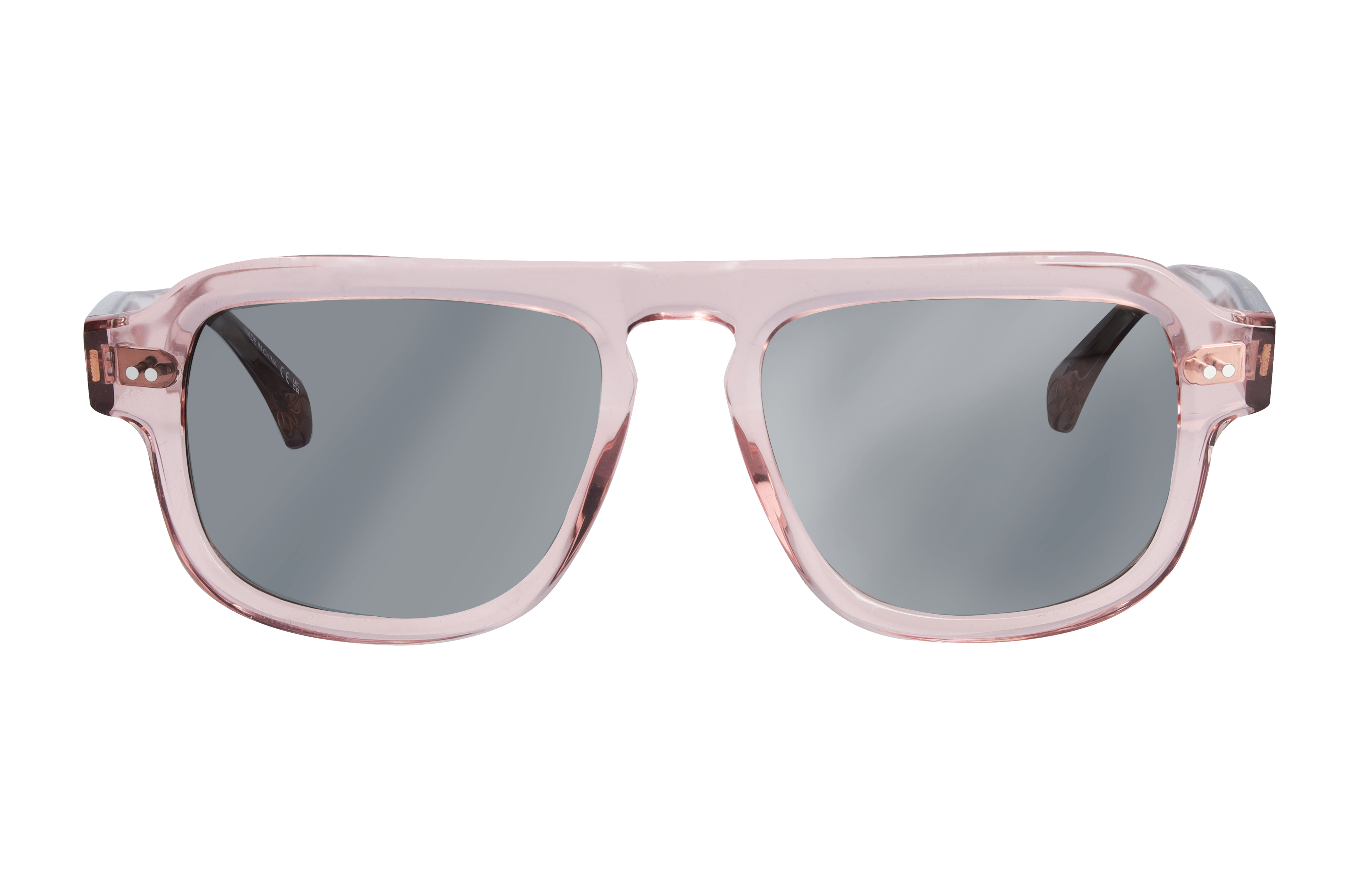 Mercedes-Benz - Sonnenbrille, Unisex, roségold / bronzefarben, Acetat, transparent