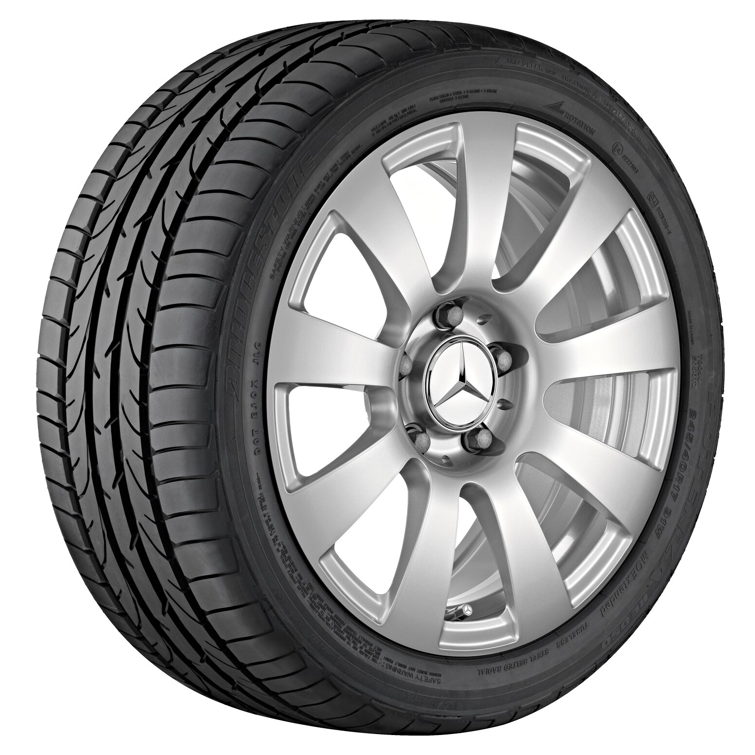 MB 9-Speichen-Rad, 16 Zoll