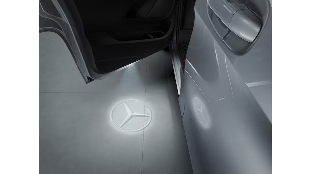 LED Logoprojektor, Mercedes Stern V-Klasse, Sprinter, EQV, Vito LED Logoprojektor, Mercedes Stern V-Klasse, Sprinter, EQV, Vito