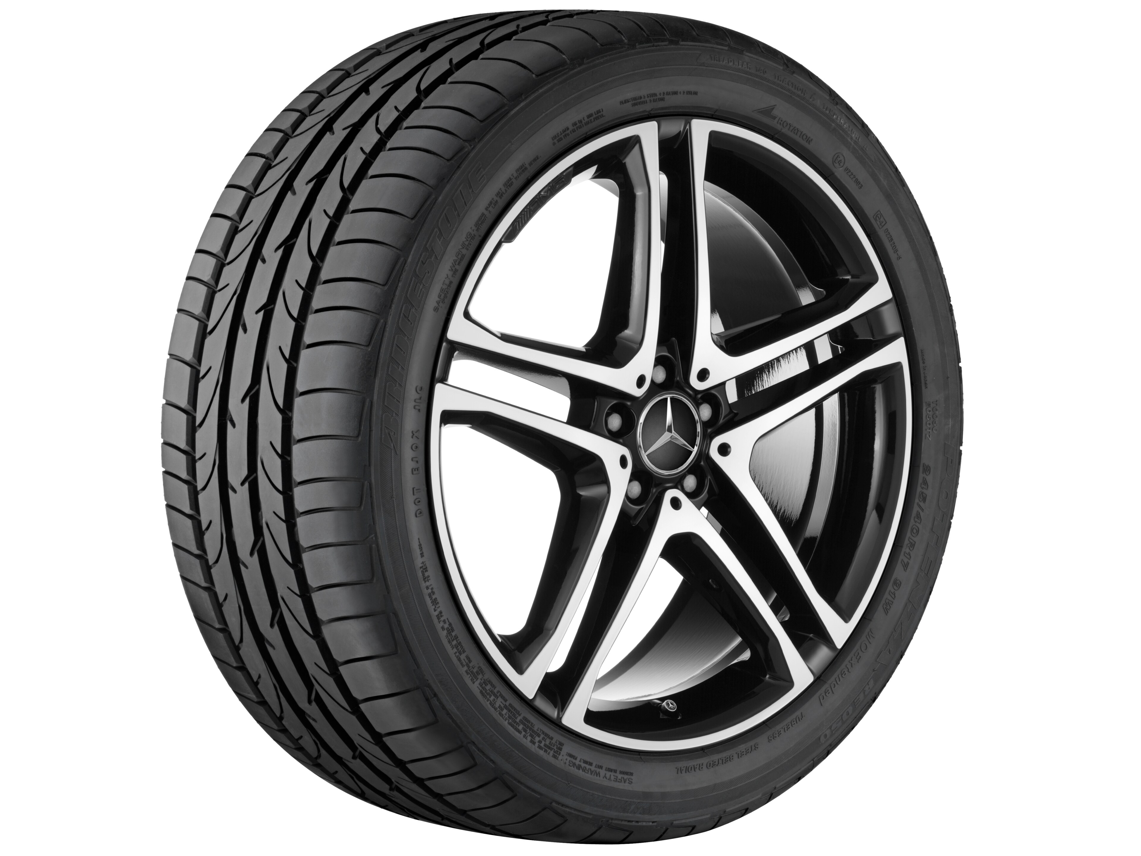AMG 5-Doppelspeichen-Rad, 53,3 cm (21 Zoll)