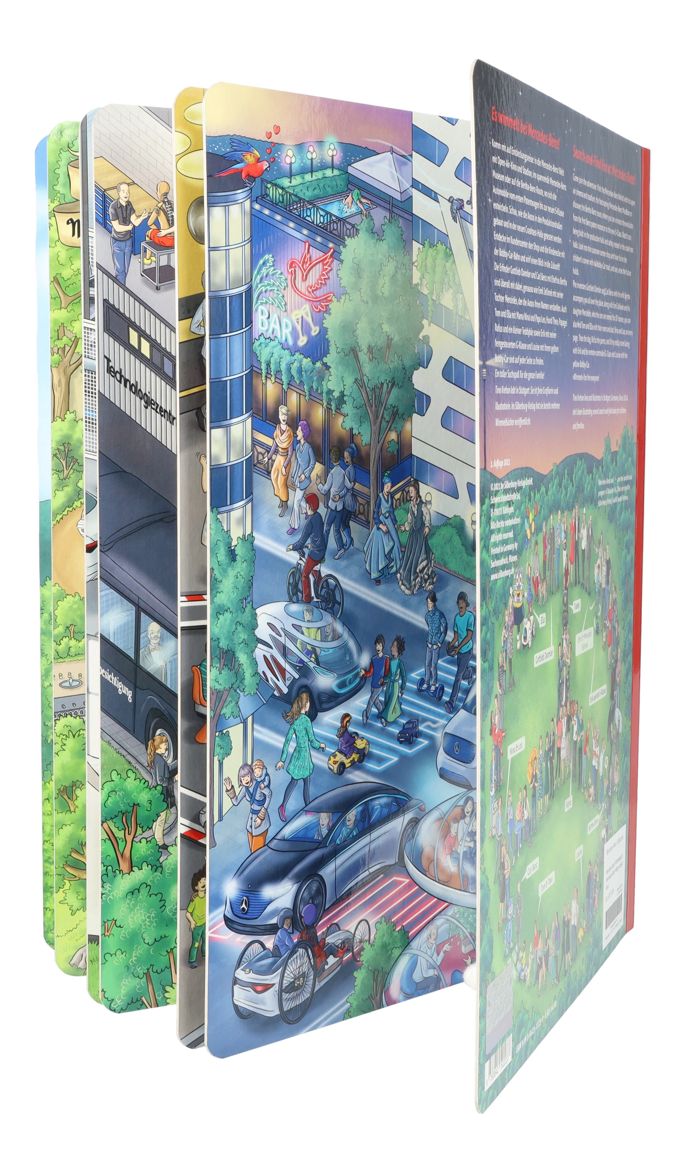 Mercedes-Benz - Mercedes-Benz Wimmelbuch, Silberburg-Verlag