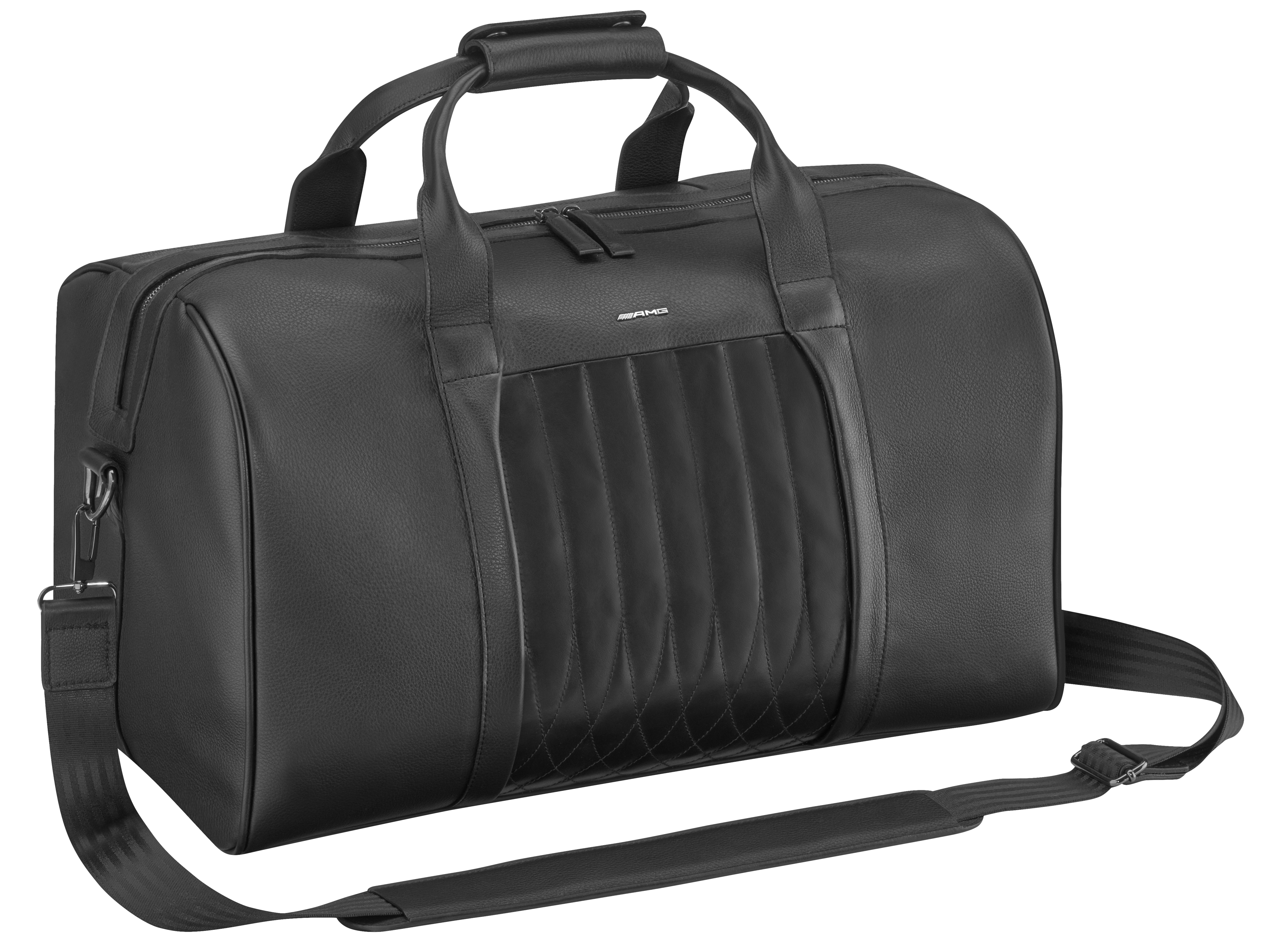 Mercedes-Benz - AMG Weekender schwarz, Rindleder / Polyester