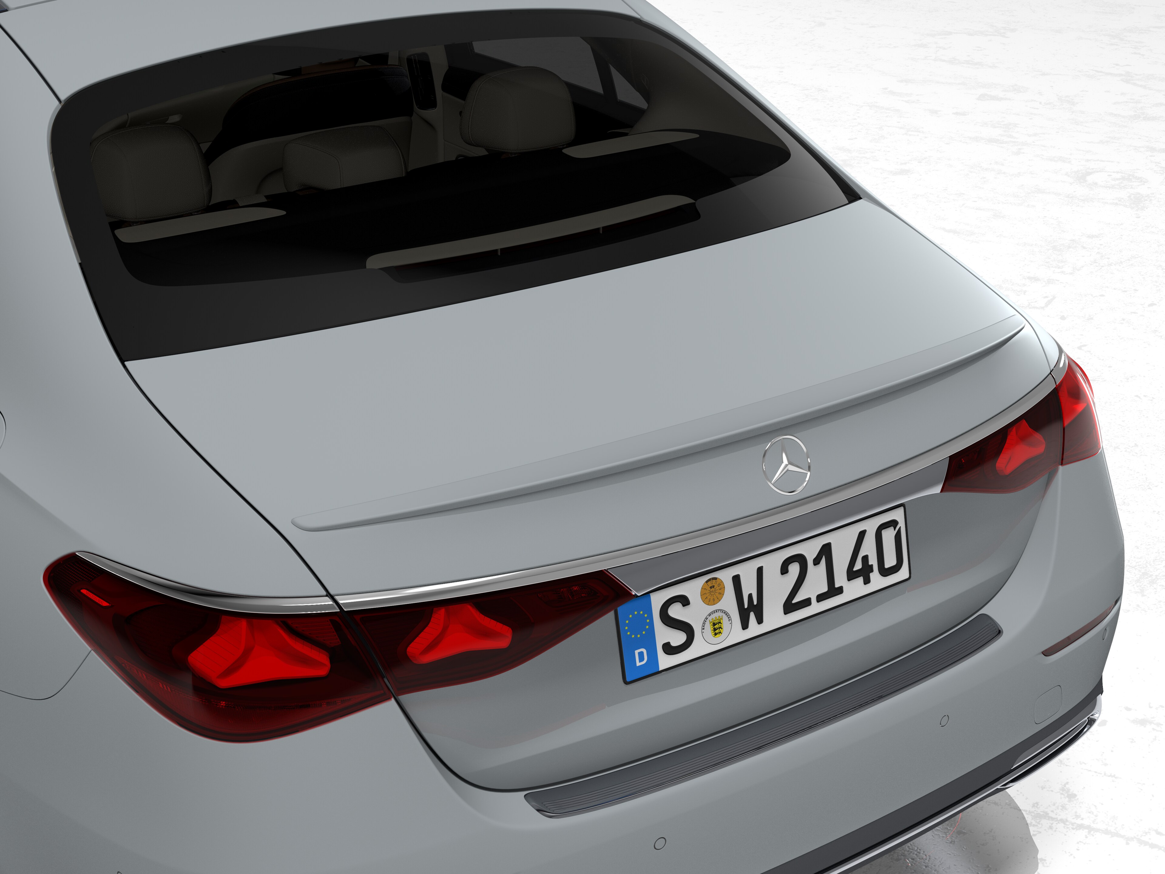 Mercedes-Benz - Heckspoiler Polyurethan, grundiert, E-Klasse W214