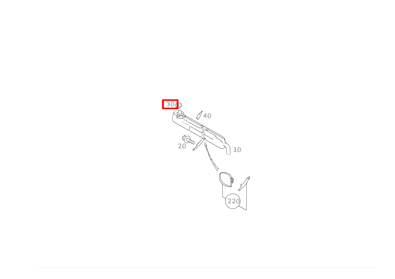 Sechskantmutter M8 GLC 300 de 4MATIC 254