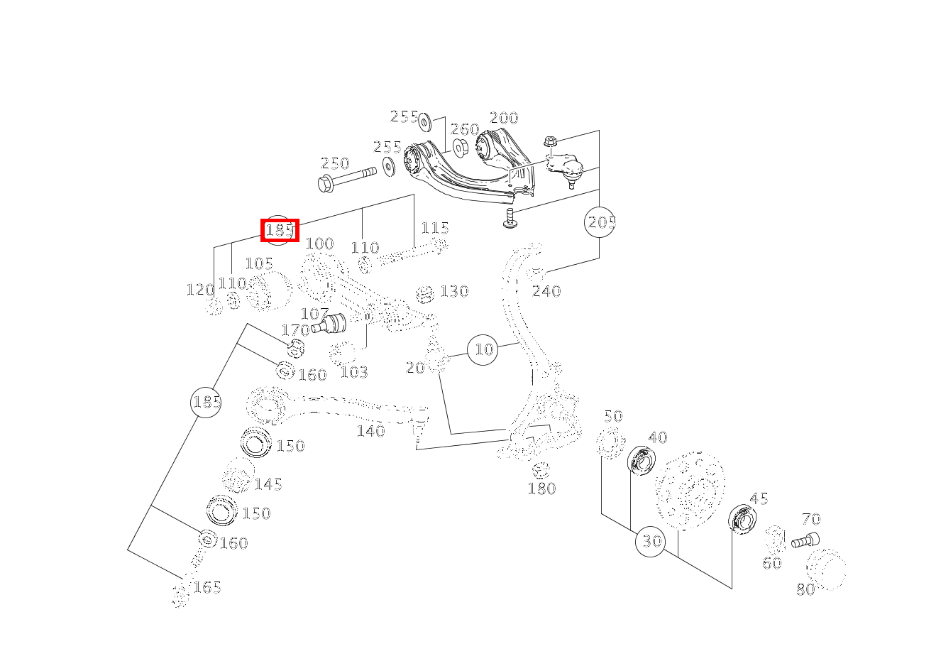 TEILESATZ BOLZEN NUR FUER EINSTELLARBEITEN E 280 CDI T-Modell 213 TEILESATZ BOLZEN NUR FUER EINSTELLARBEITEN E 280 CDI T-Modell 213