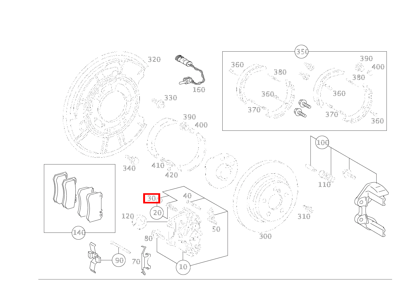 Schutzkappe ENTLUEFTERVENTIL CL 600 Coupé 215