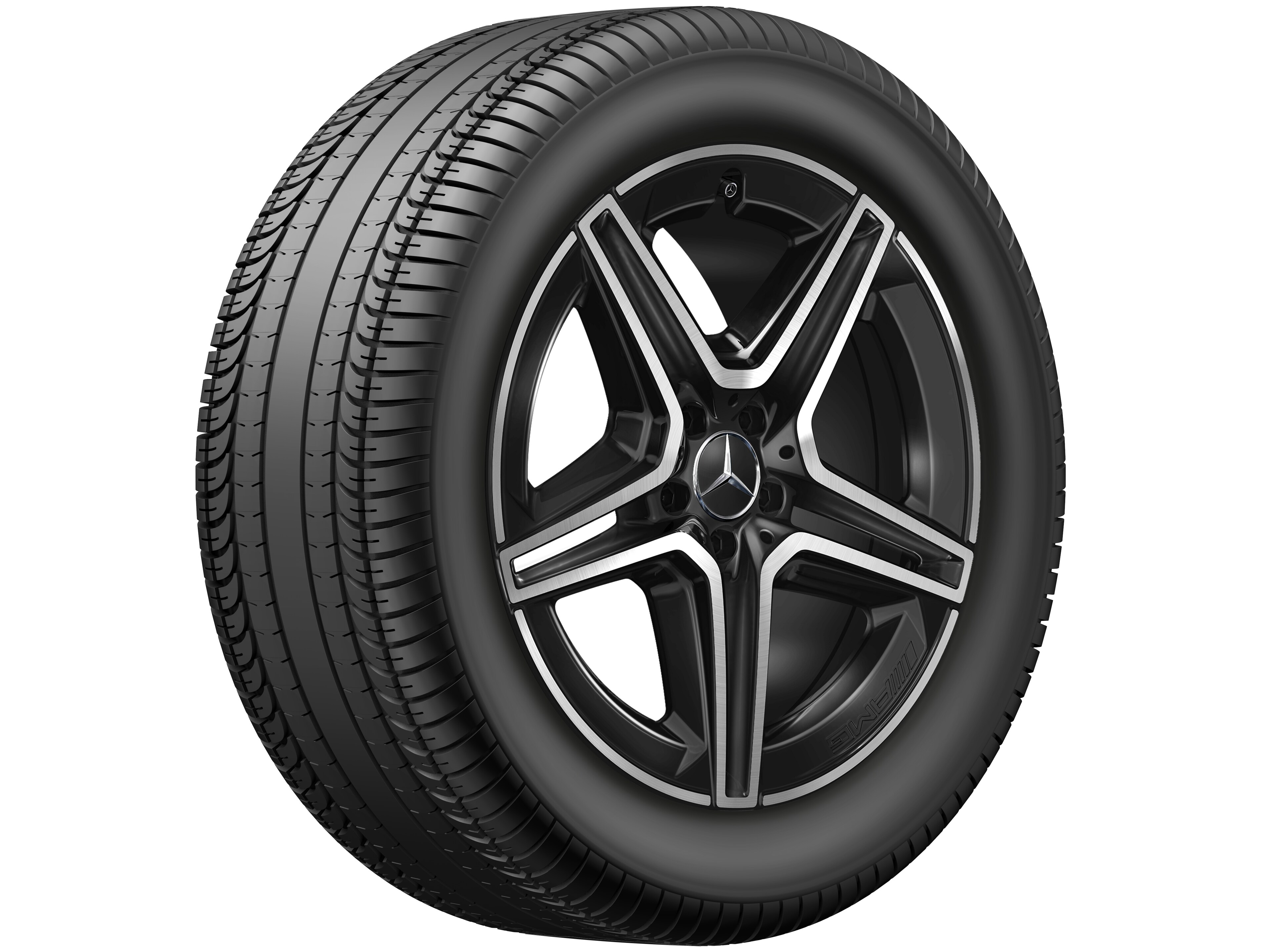 AMG 5-Doppelspeichen-Rad, 50,8 cm (20 Zoll), glanz