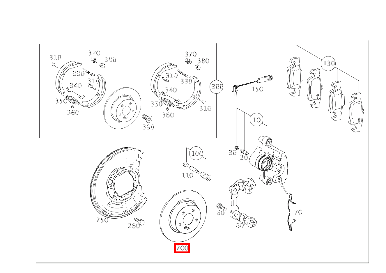 Bremsscheibe belüftet Hinten rechts CLS350 BT 4M 218 Bremsscheibe belüftet Hinten rechts CLS350 BT 4M 218