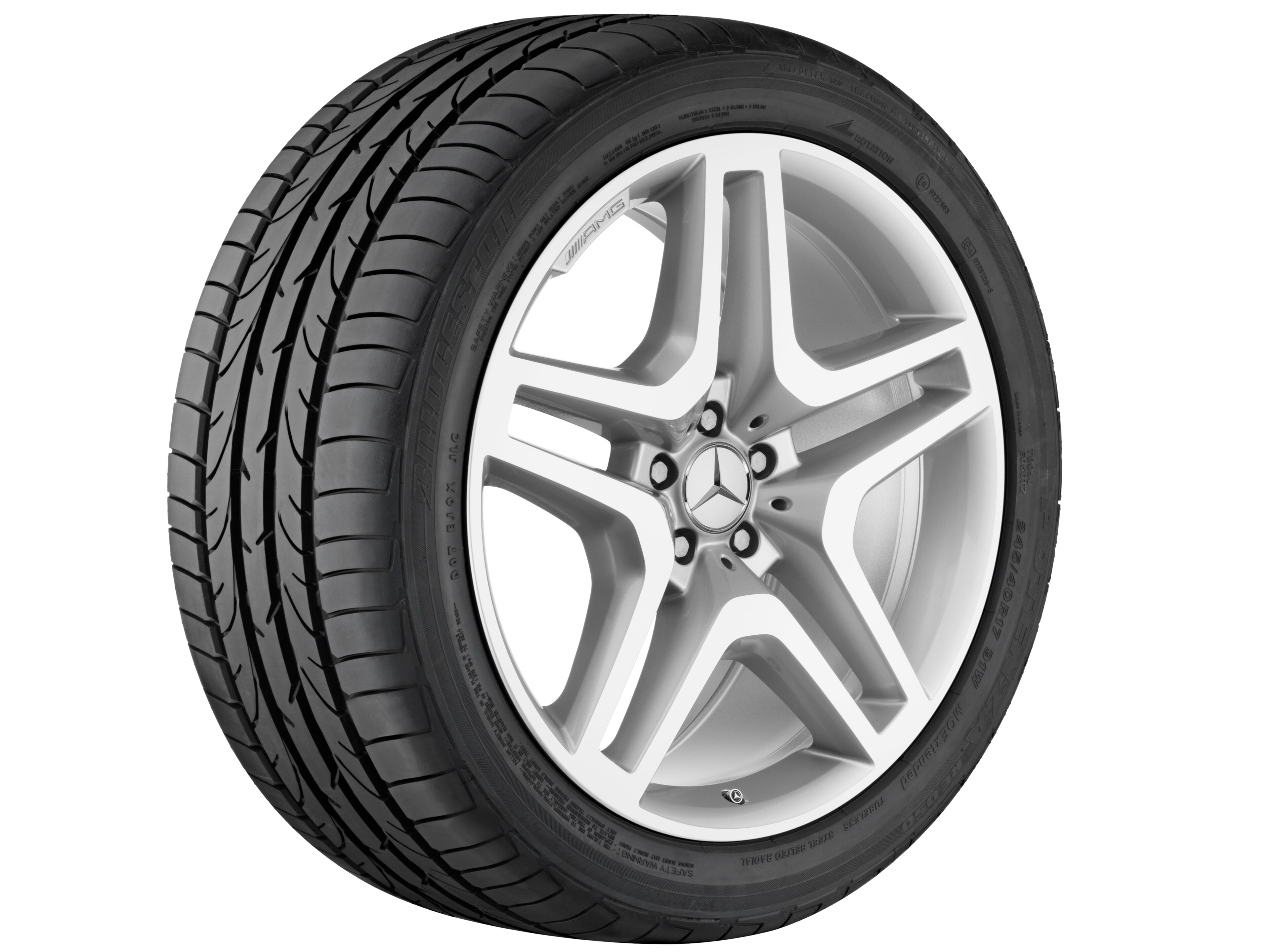 AMG 5-Doppelspeichen-Rad, 53,3 cm (21 Zoll)