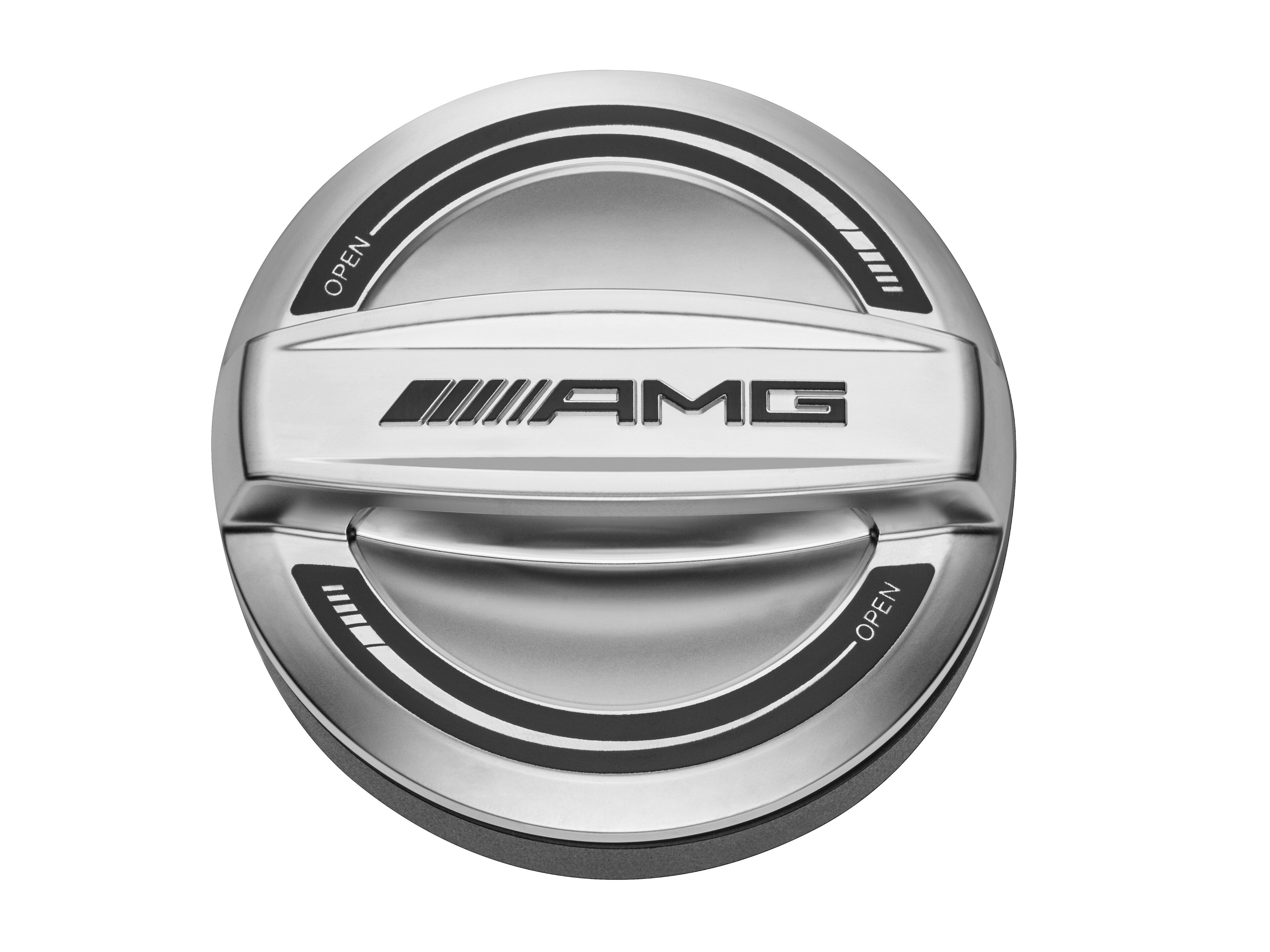 Mercedes-Benz - AMG Tankdeckel, chromeshadow, silber