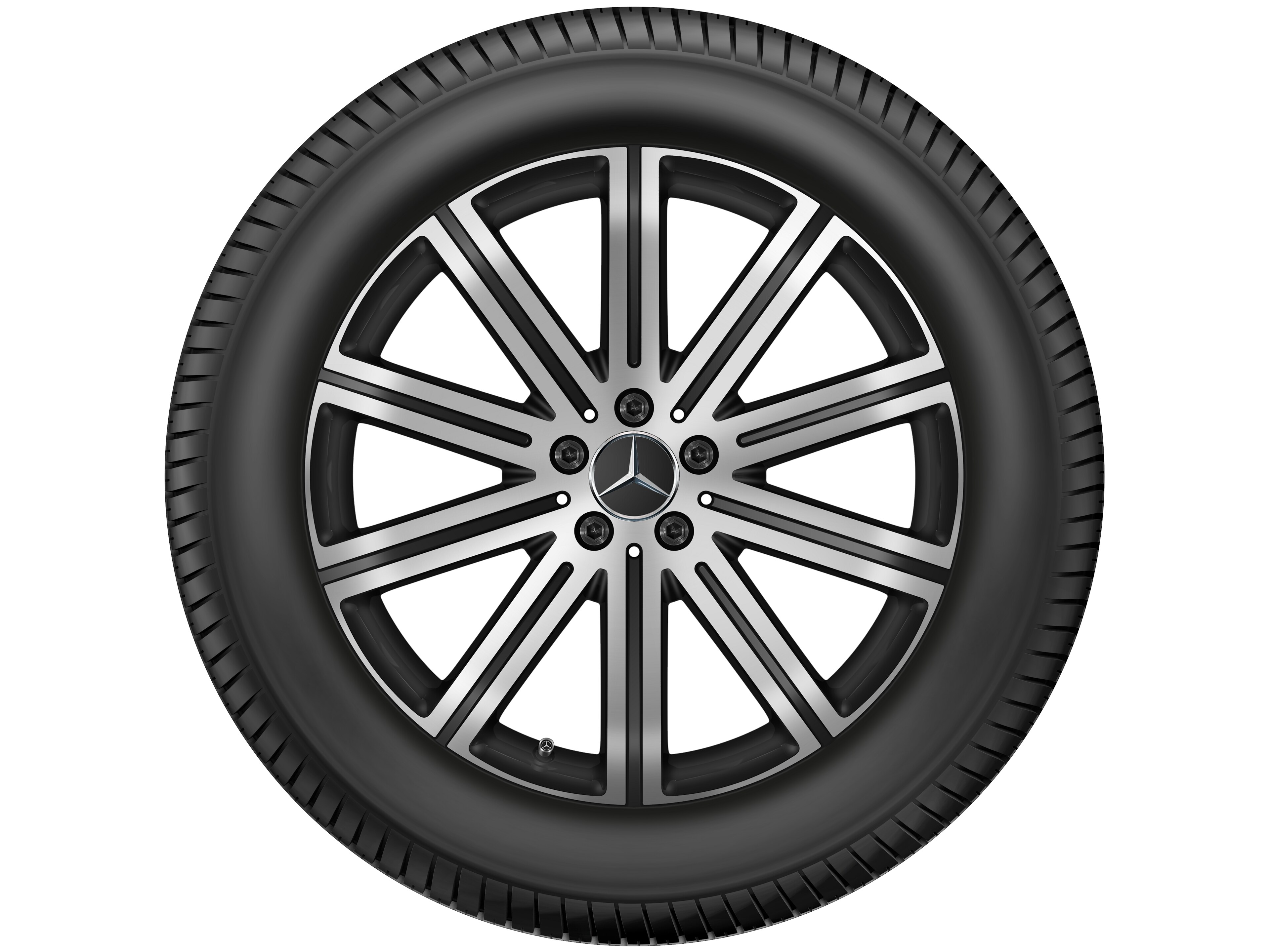 Mercedes-Benz - 10-Speichen-Rad, 50,8 cm (20 Zoll), glanzgedr 10-Speichen-Rad, 50,8 cm (20 Zoll), glanzgedr