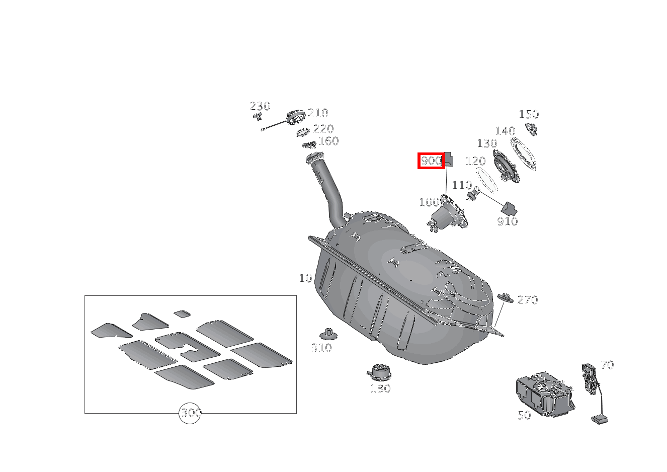 Stecker KRAFTSTOFFPUMPE MIT TANKGEBER M3/3; 7-PIN SLK2.8, MLK1.2 SLK55 AMG 172 Stecker KRAFTSTOFFPUMPE MIT TANKGEBER M3/3; 7-PIN SLK2.8, MLK1.2 SLK55 AMG 172