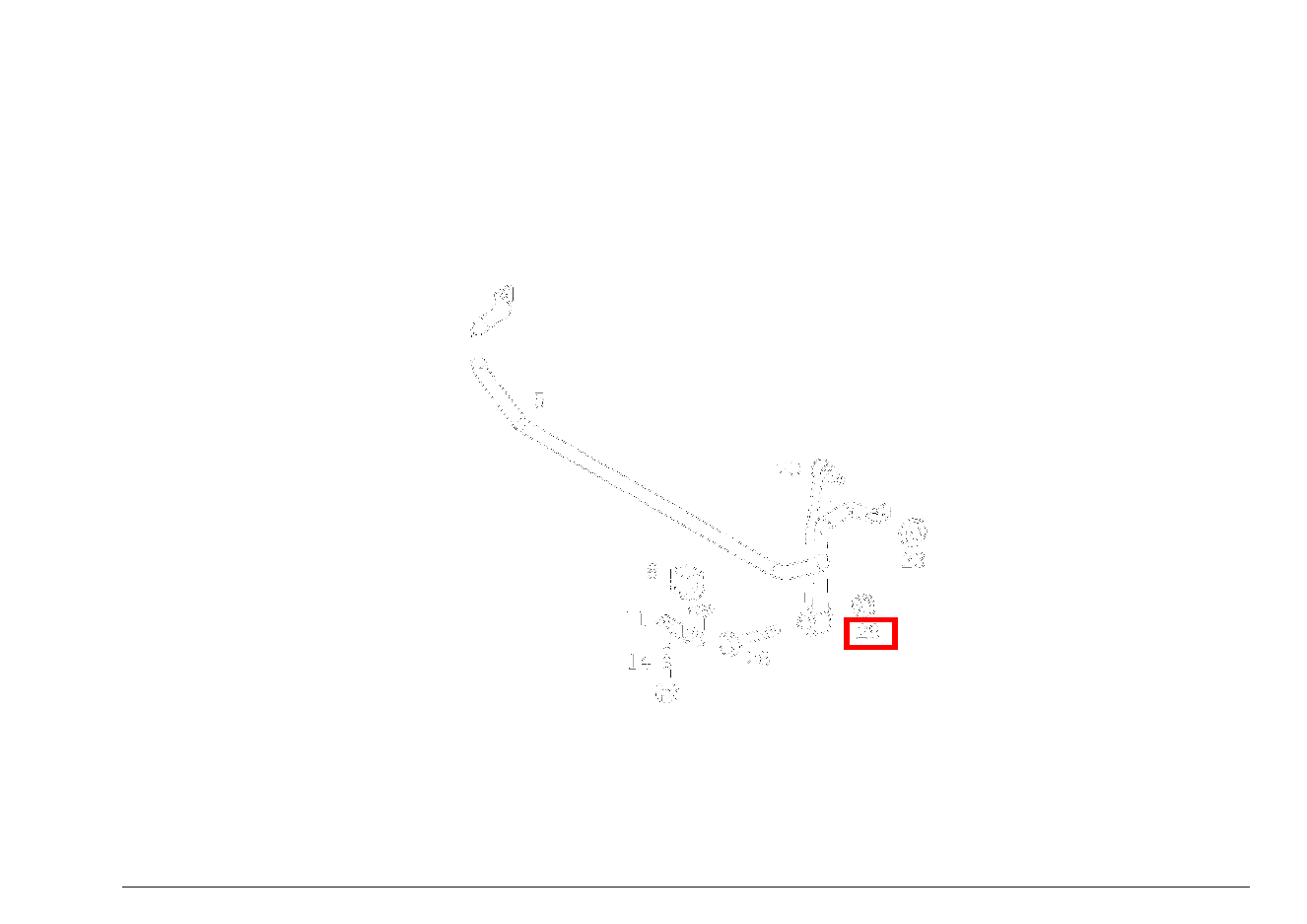 Sechskantmutter STANGE AN FEDERLENKER M 8; M8 C 200 T CDI 202