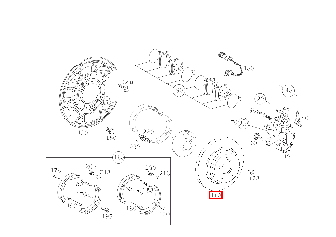 Bremsscheibe Hinten rechts SLK 200 Kompressor Roadster RL 171 Bremsscheibe Hinten rechts SLK 200 Kompressor Roadster RL 171