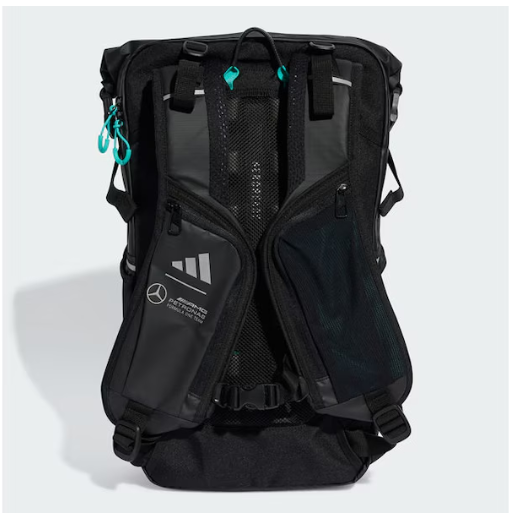 Rucksack, Mercedes-AMG F1 schwarz, Polyurethan, adidas Rucksack, Mercedes-AMG F1 schwarz, Polyurethan, adidas