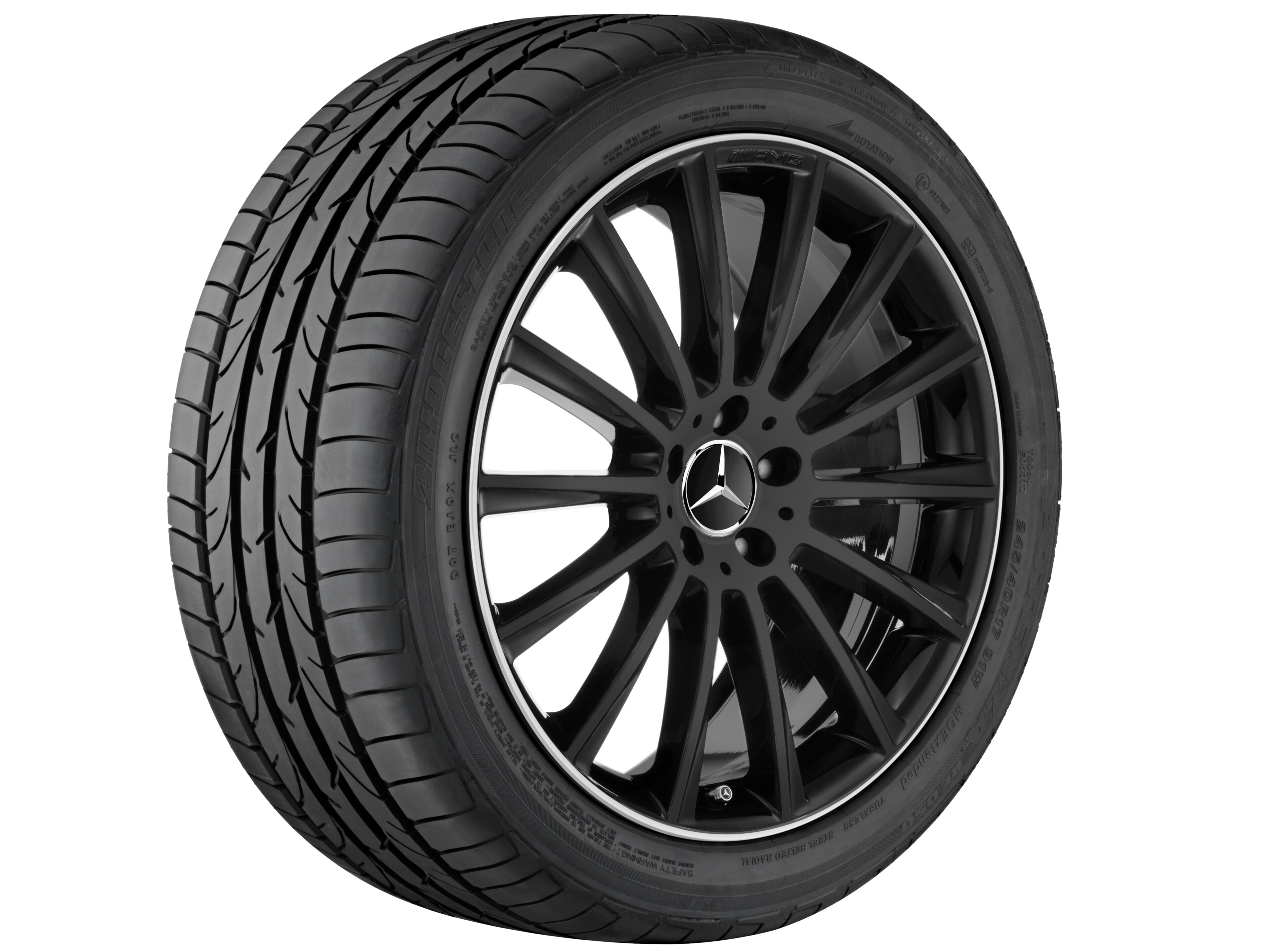 AMG Vielspeichen-Rad, 50,8 cm (20 Zoll), Felg