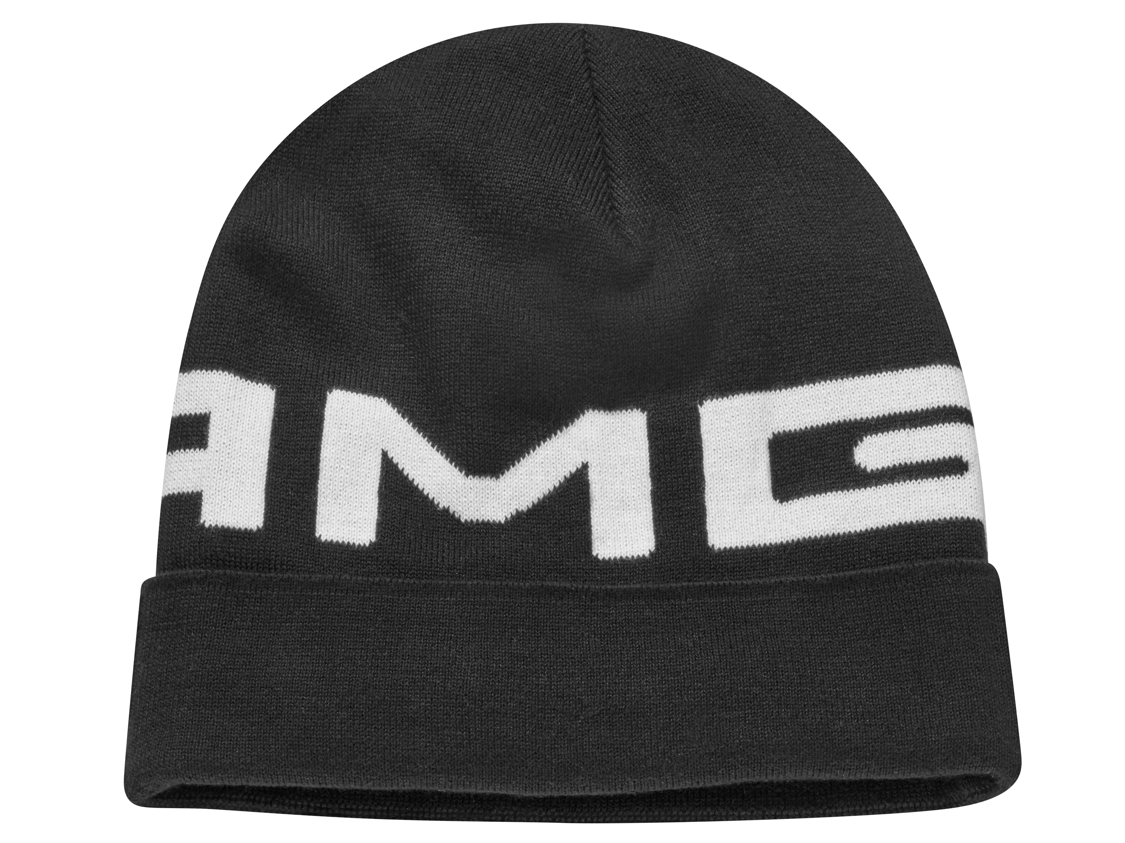 Mercedes-Benz - AMG Strickmütze, schwarz, Baumwolle