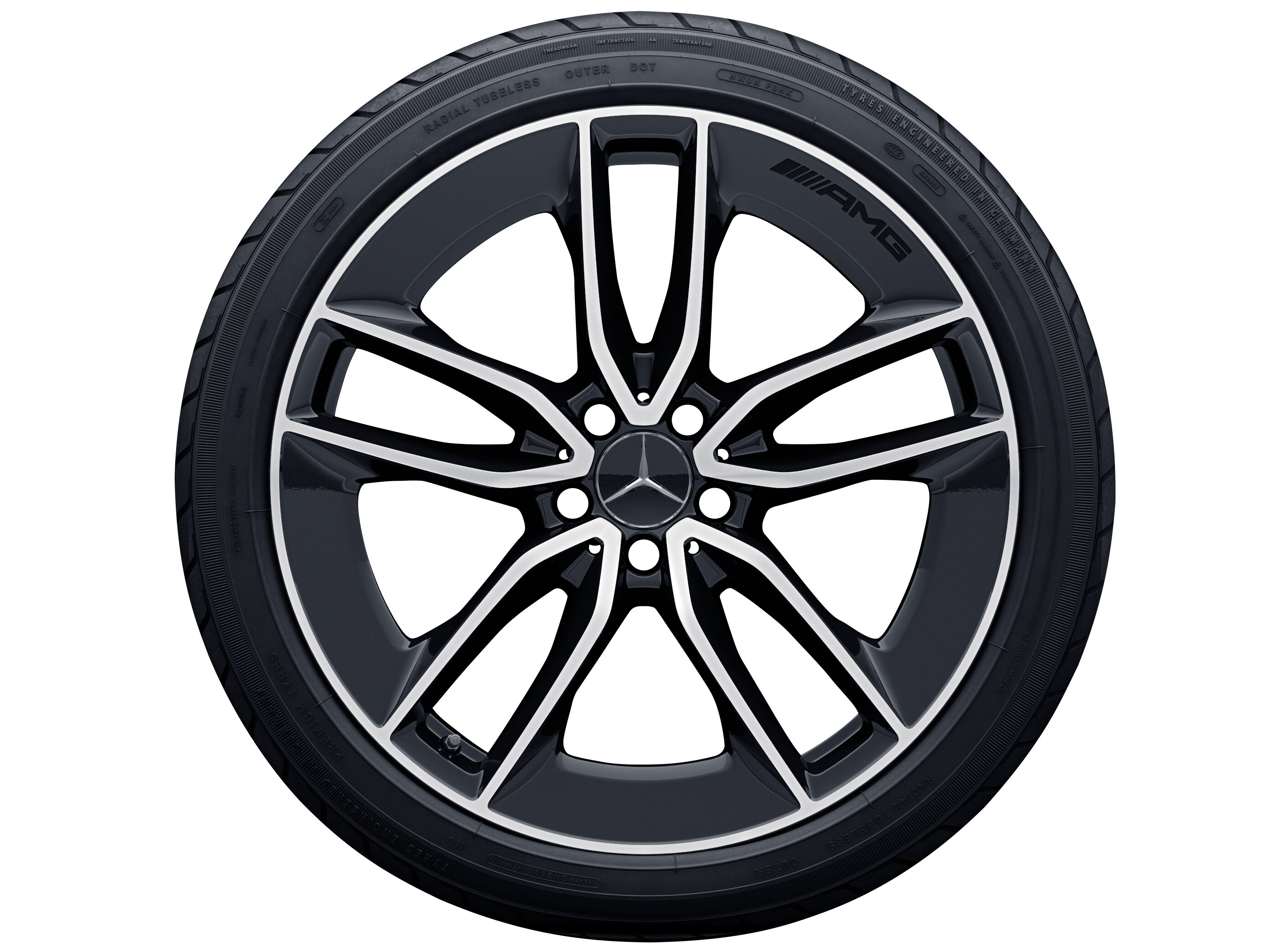AMG 5-Doppelspeichen-Rad, 50,8 cm (20 Zoll)