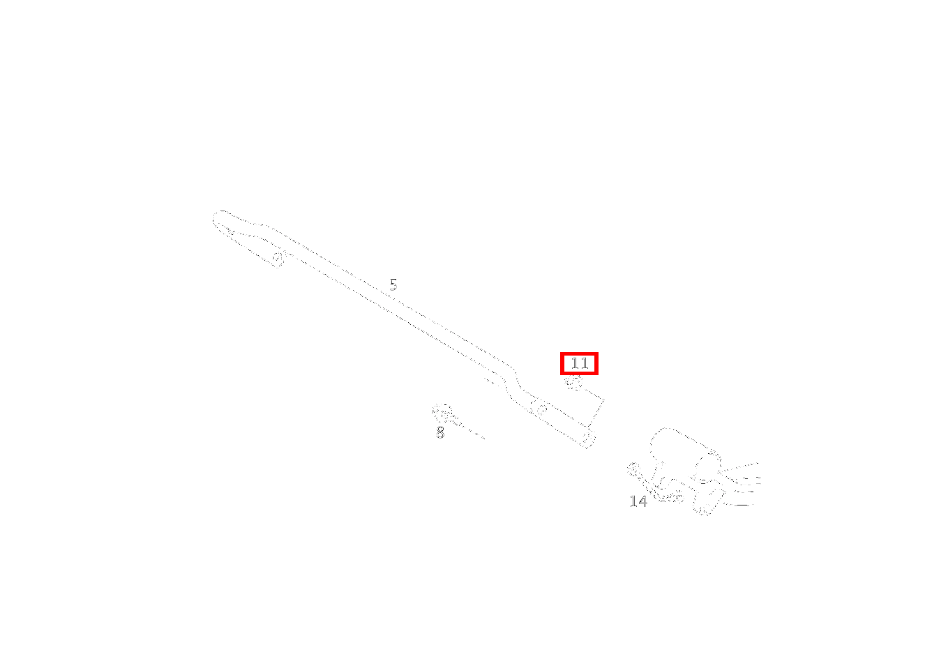 Mutter BEFESTIGUNG DREHSTAB; M12X1.5 Vaneo 1.6 TREND 414