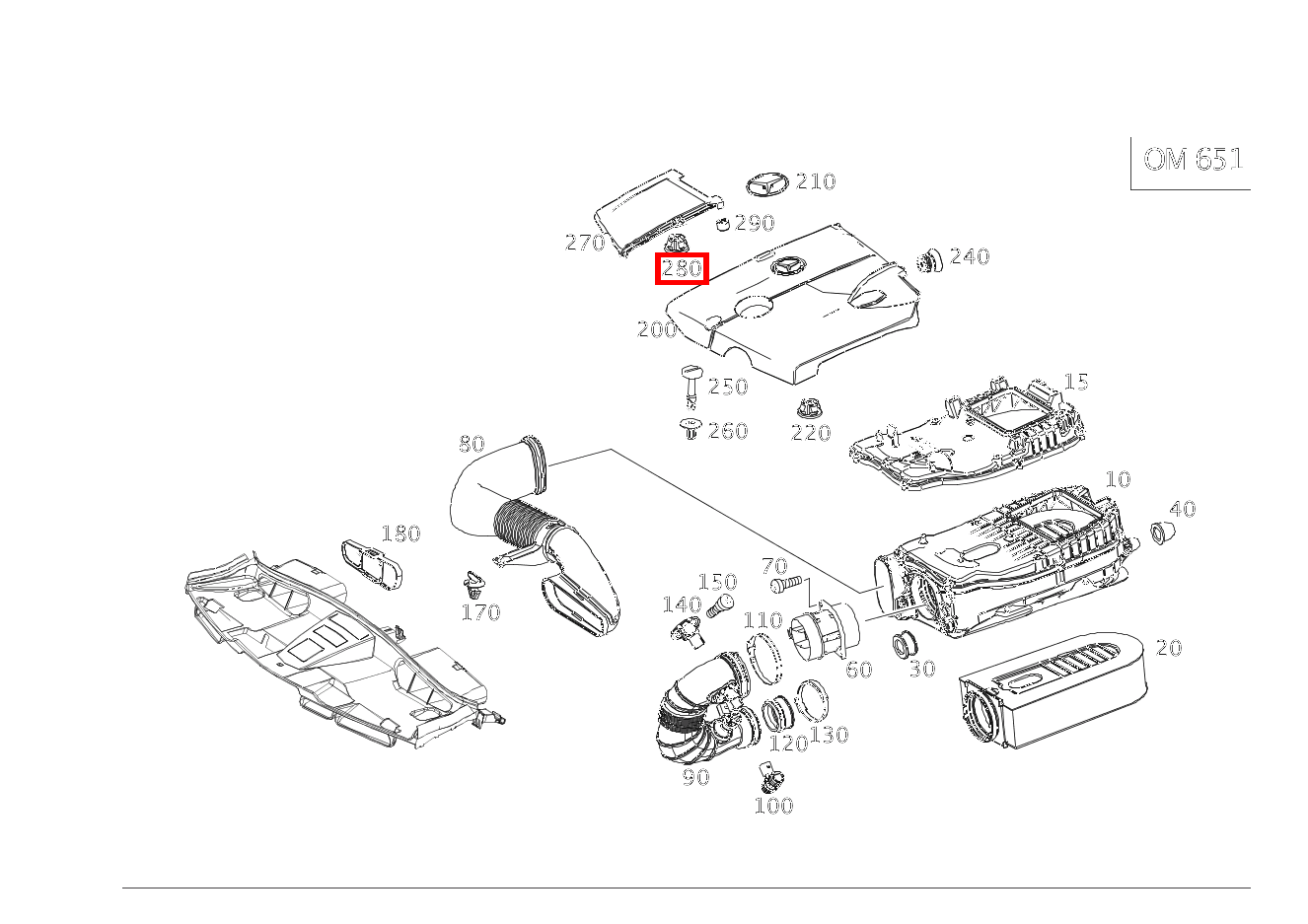Elastomerlager ZWISCHEN ABDECKHAUBE UND ZYLINDERKOPF SLK/SLC 250 B /D 172 Elastomerlager ZWISCHEN ABDECKHAUBE UND ZYLINDERKOPF SLK/SLC 250 B /D 172