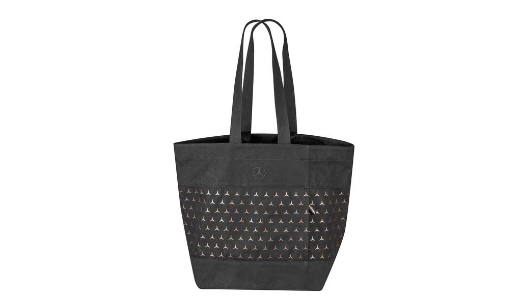 Shopper schwarz, Baumwolle (Bio)