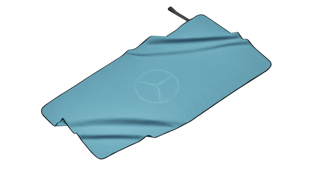 Funktionshandtuch türkis, Polyester (recycelt) Funktionshandtuch türkis, Polyester (recycelt)