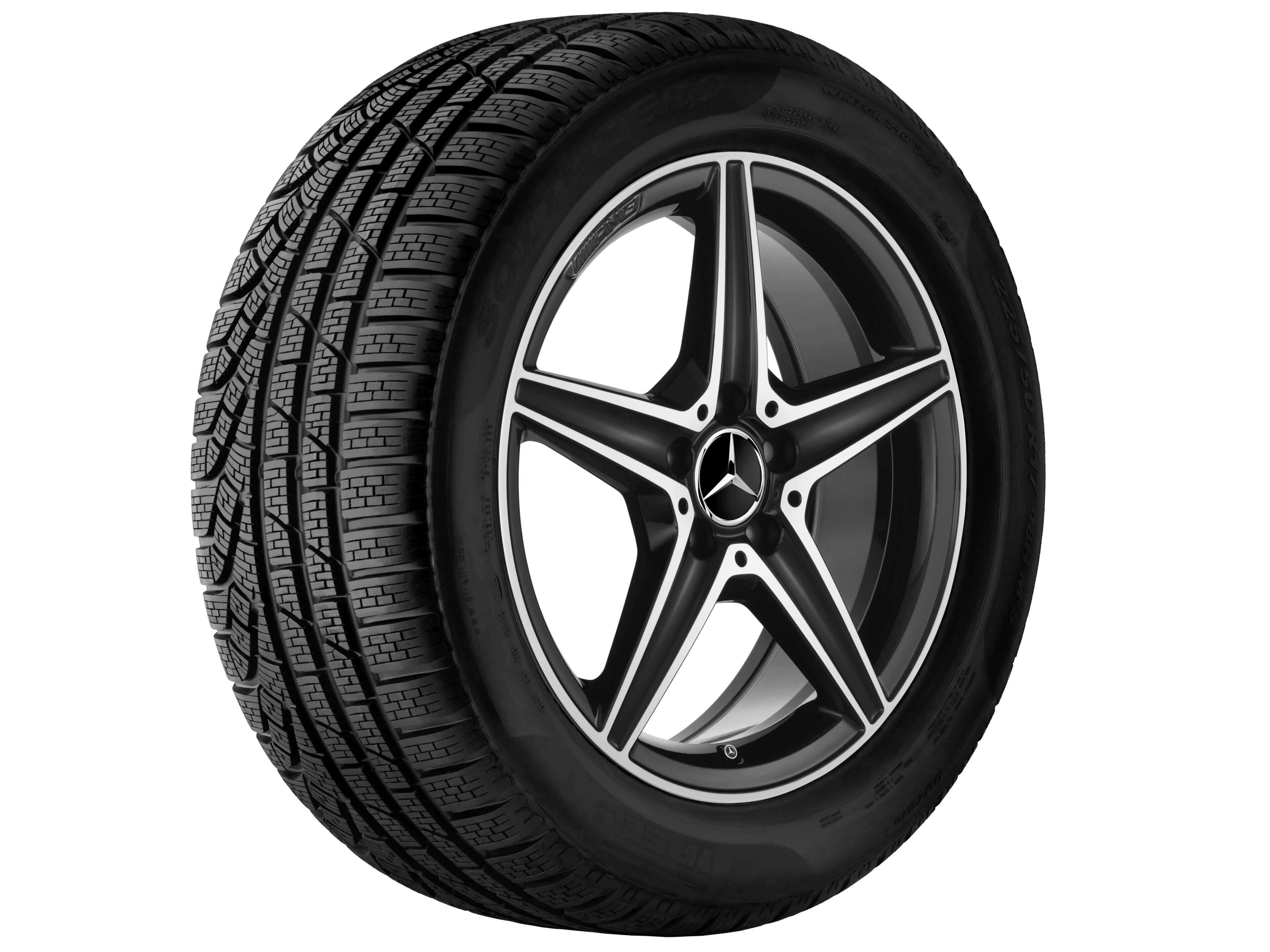 Mercedes-Benz - AMG 5-Speichen-Rad, 45,7 cm (18 Zoll) AMG 5-Speichen-Rad, 45,7 cm (18 Zoll)