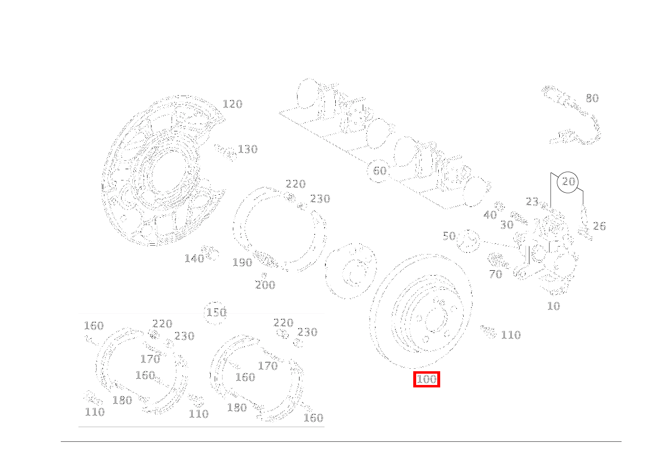 Bremsscheibe C 270 TCDI 203